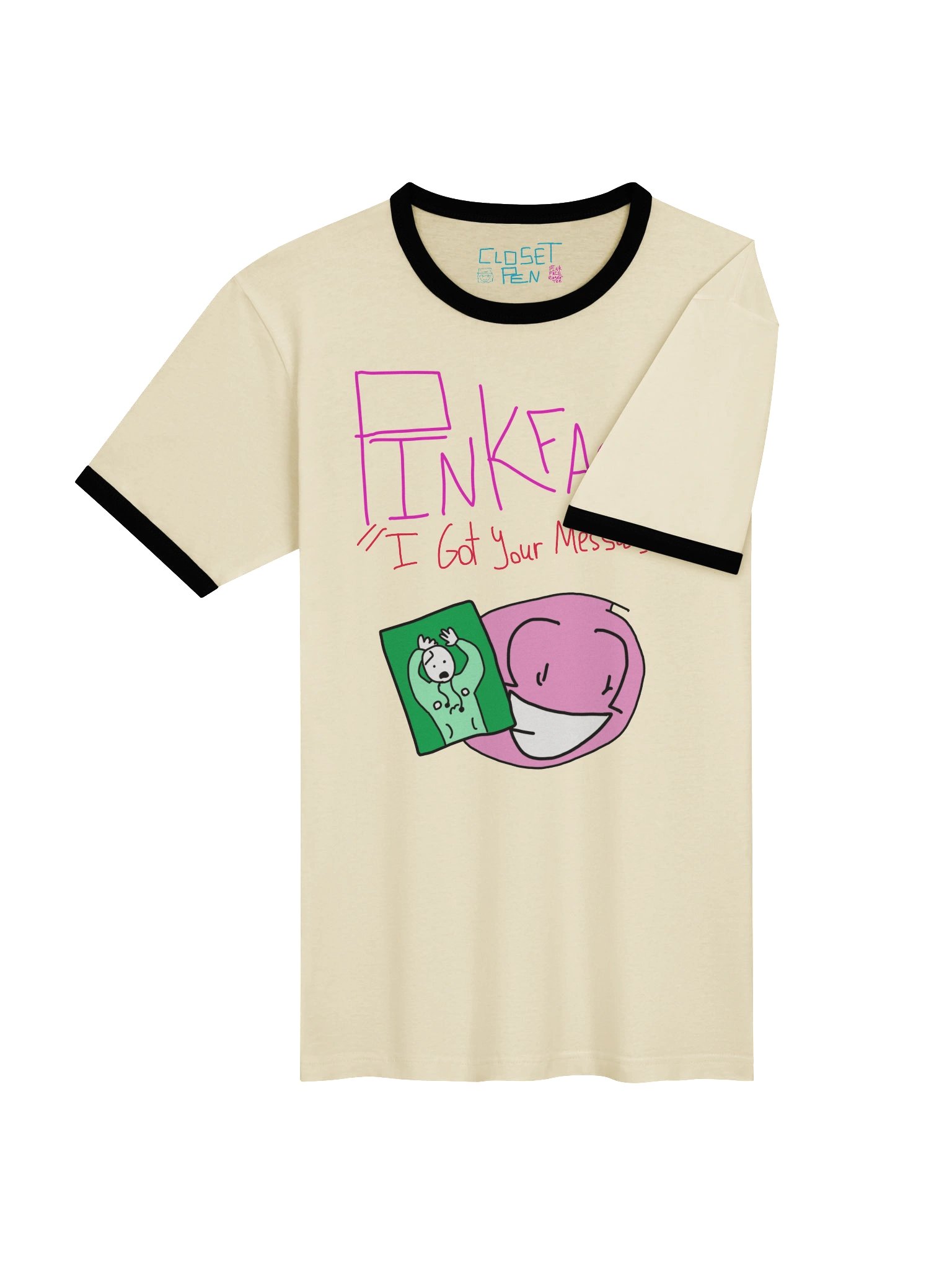 PinkFace Ringer Tee product image (4)