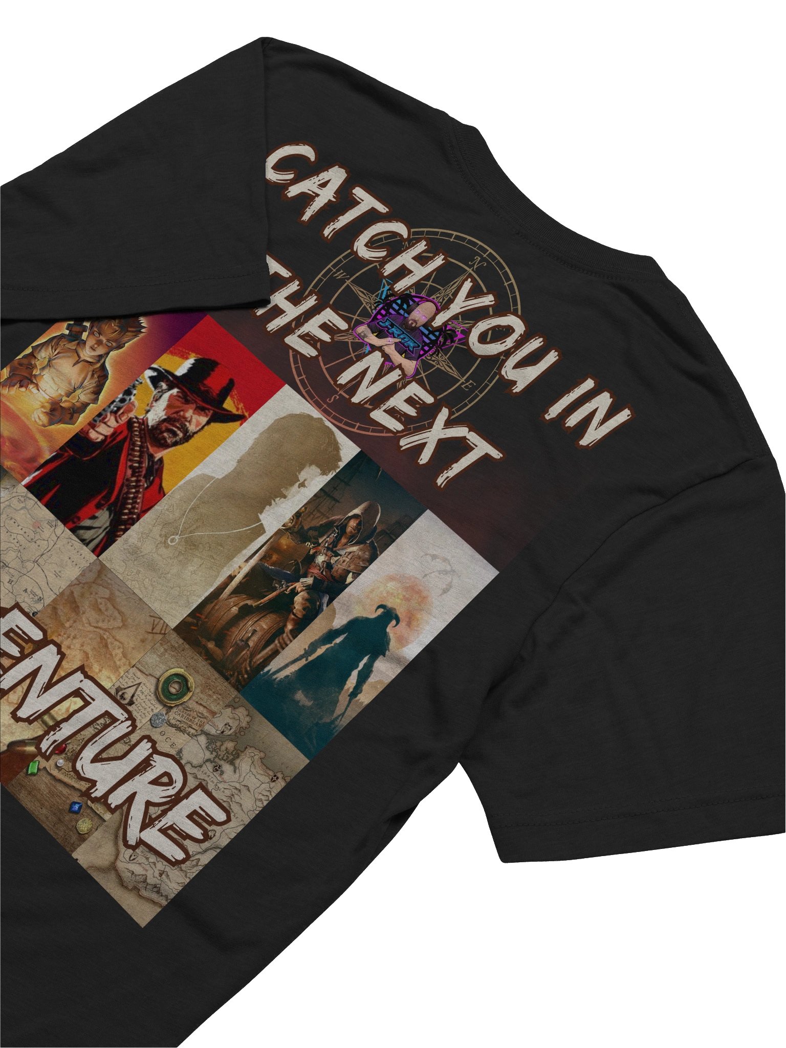 Gaming Adventure T-shirt (Back Design) product image (7)