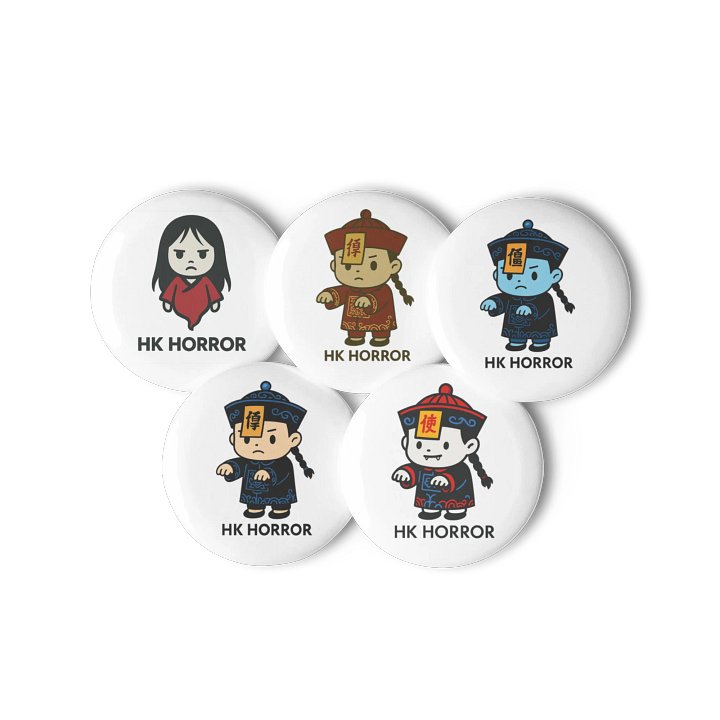 Hong Kong Horror Pin Set product image (3)