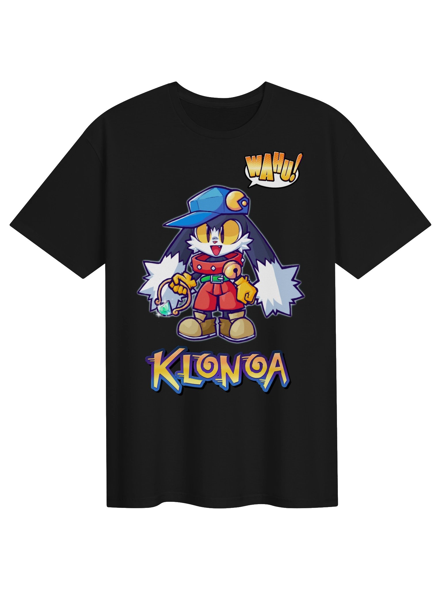 Klonoa "WAHU!" Graphic T-Shirt product image (3)
