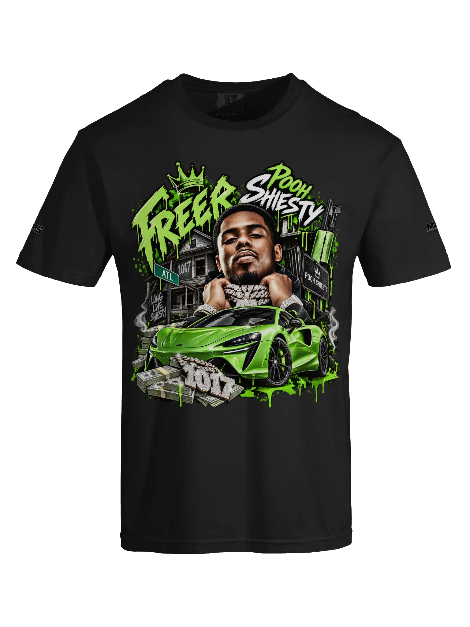 GEEK Pooh Shiesty Rap Graphic Tee product image (9)