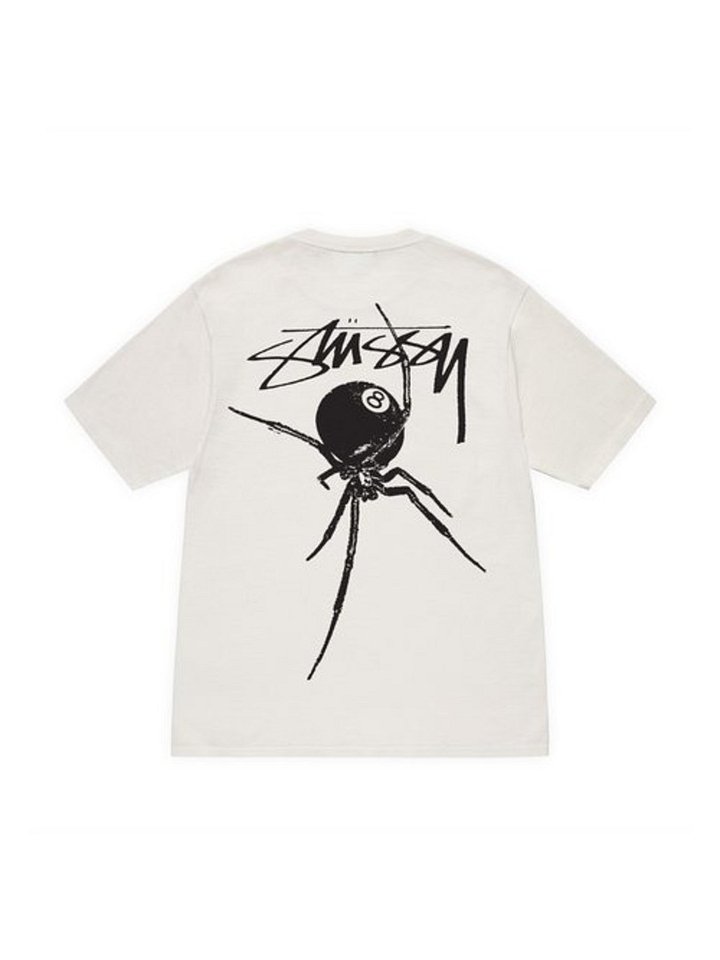 STUSSY ARACHNID TEE PIGMENT DYED product image (1)