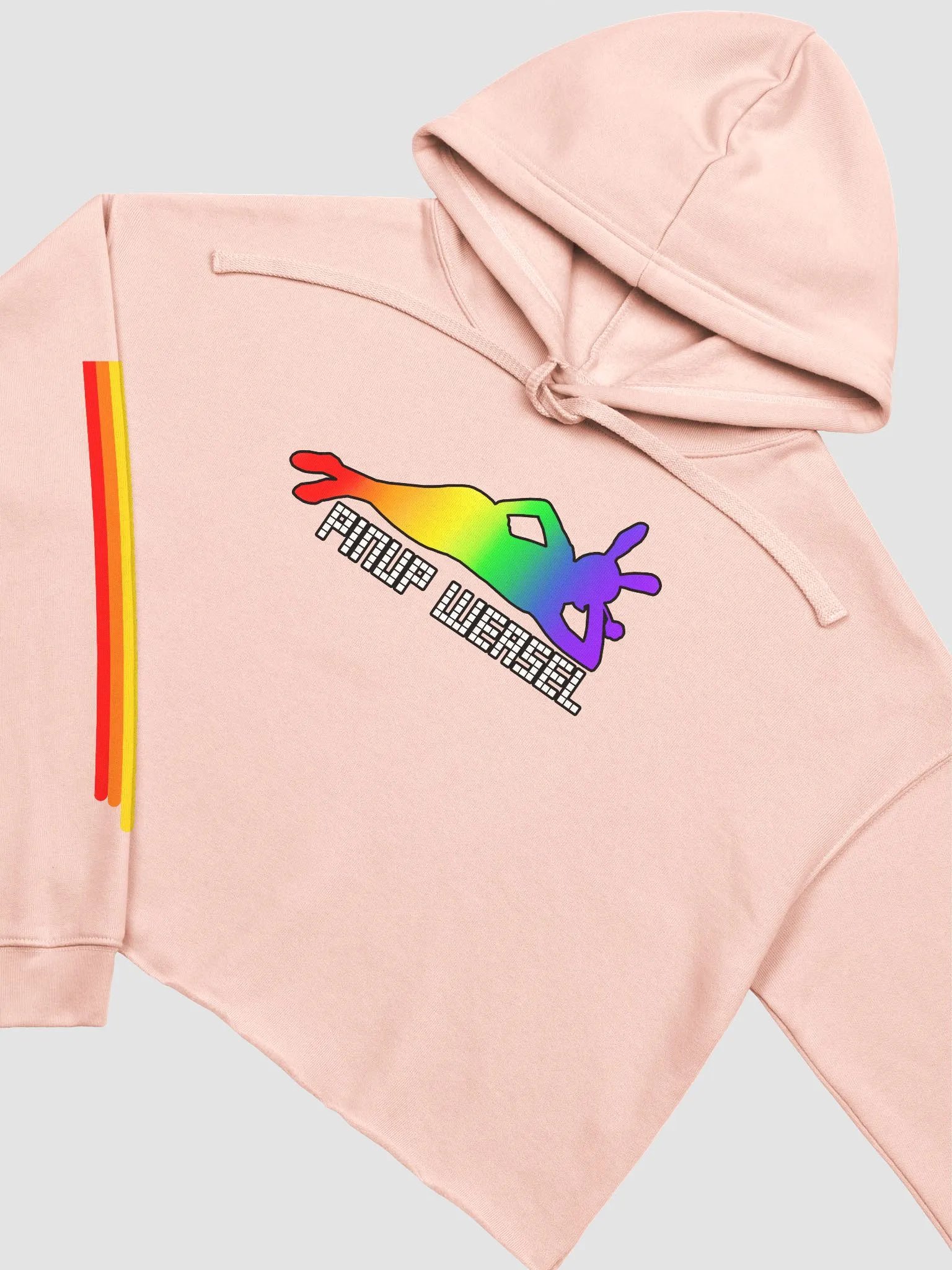 Pinup Weasel Crop Hoodie product image (1)