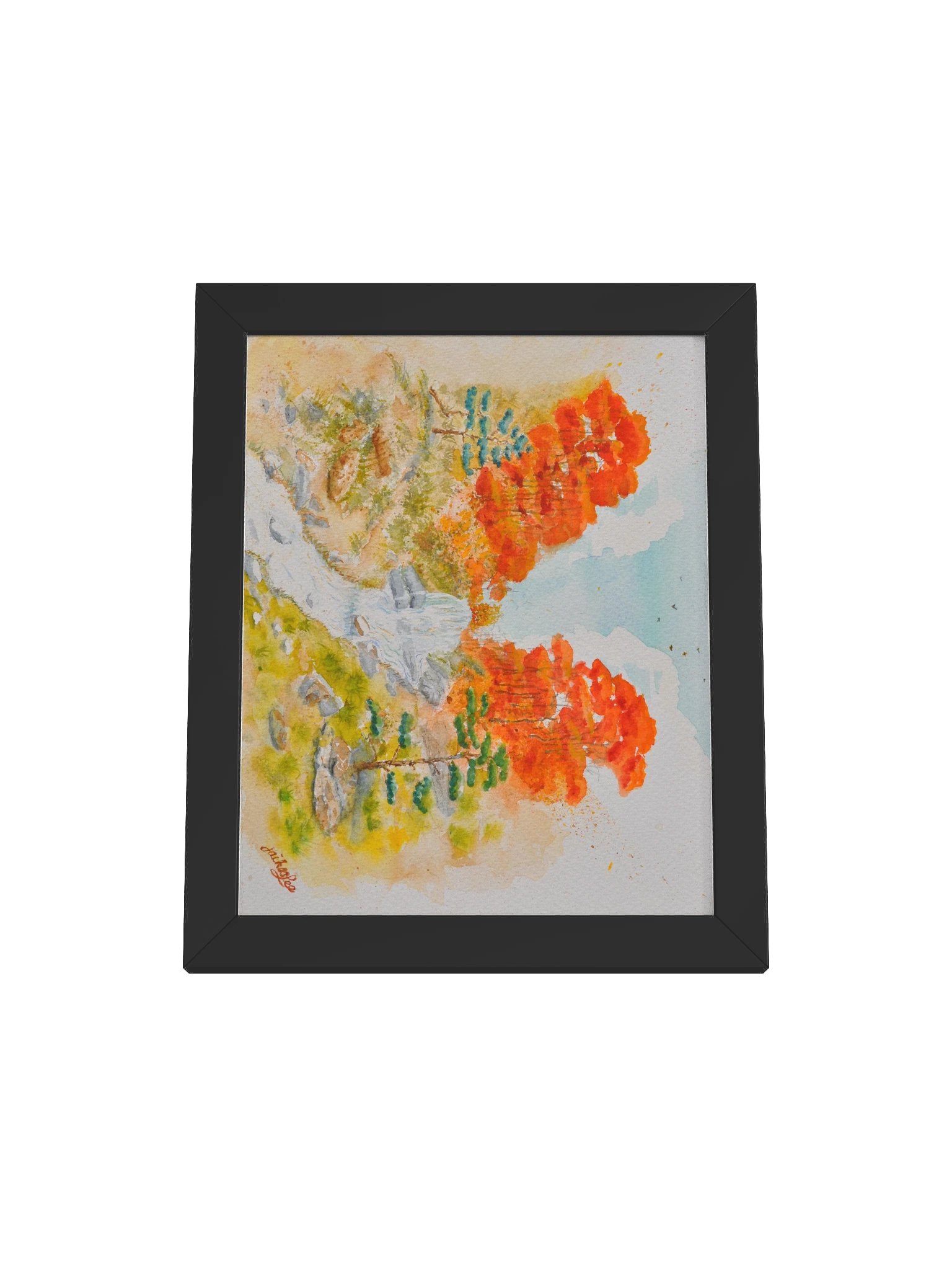 Waterfall Through The Autumnal Colors product image (49)