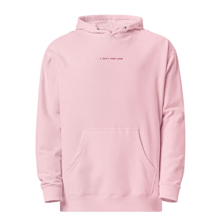 i don't wear pink hoodie product image (1)