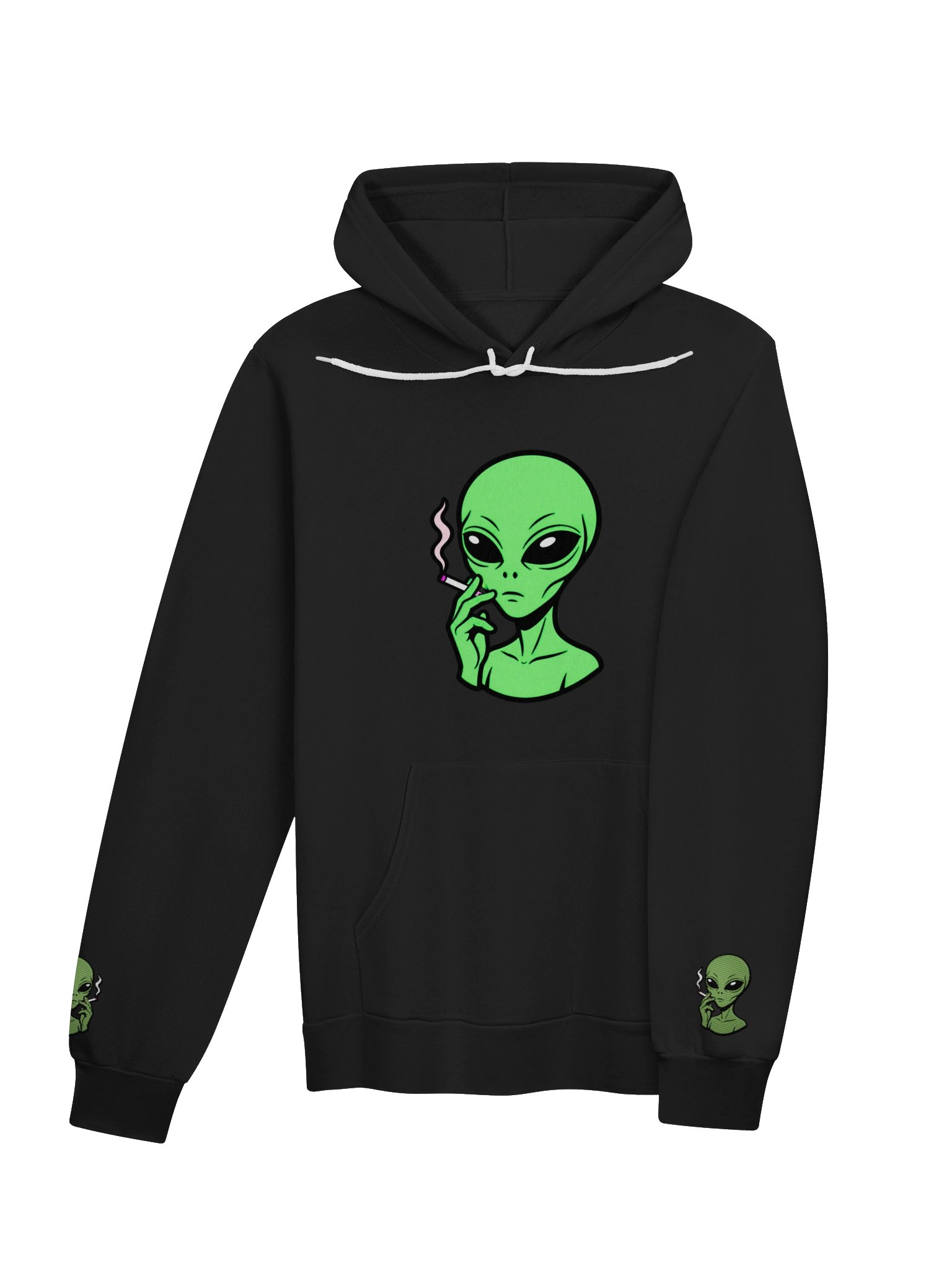 Alien Man Has Fucking Left The Planet Hoodie product image (4)
