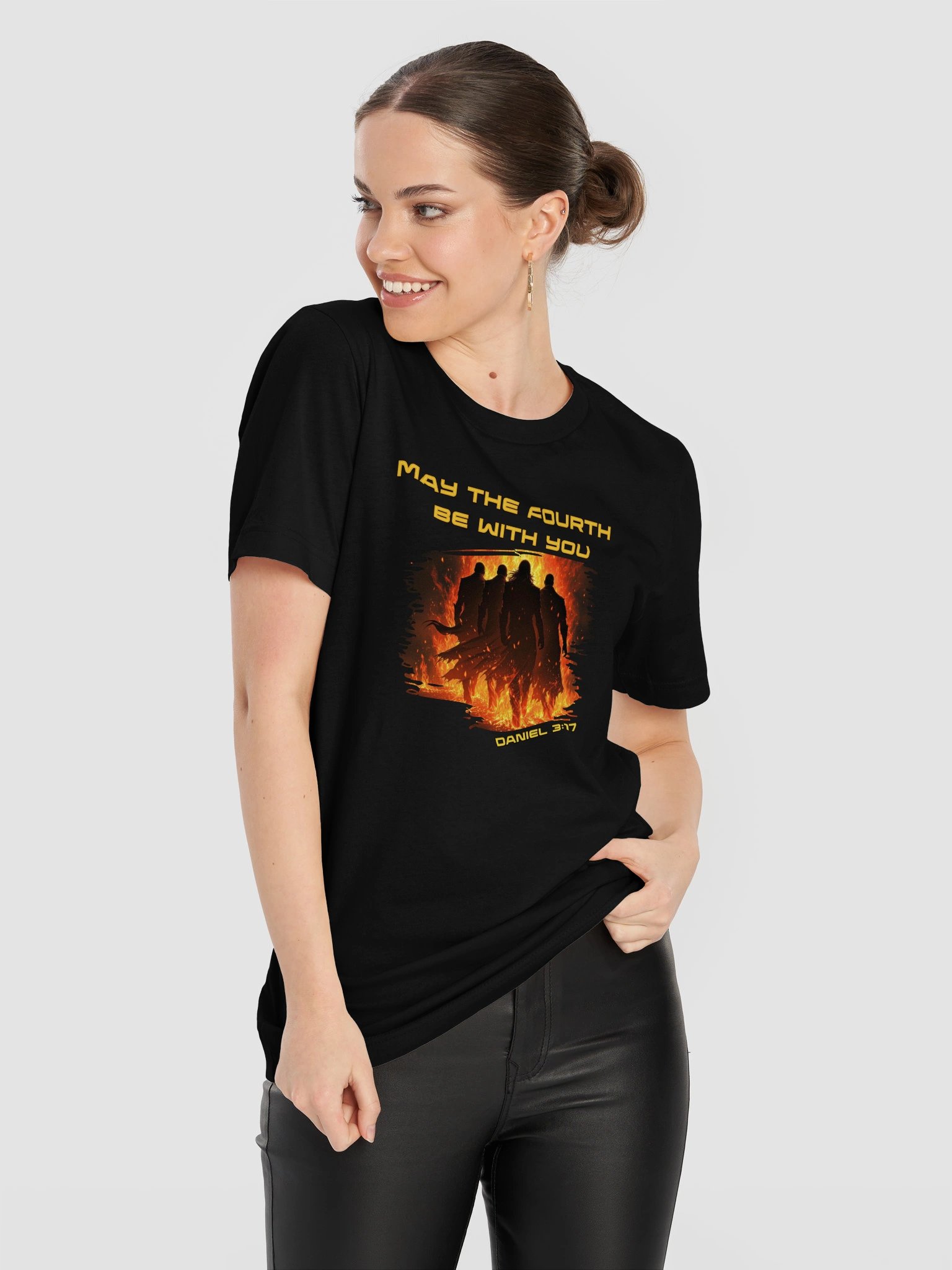 May the Fourth Be With You – Daniel 3:17 Tee product image (11)