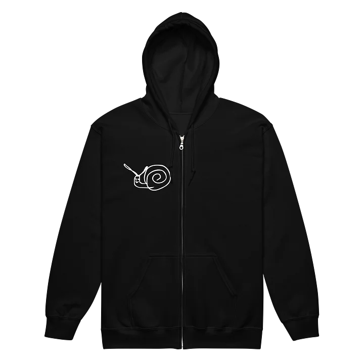 Snail Unisex Hoodie Dark color product image (8)