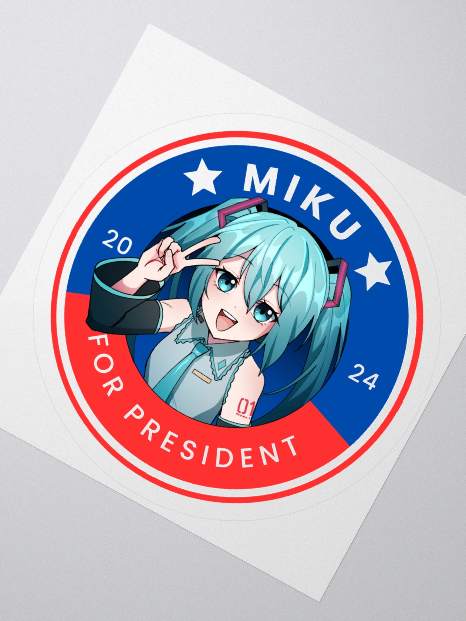 Miku for President Sticker product image (2)