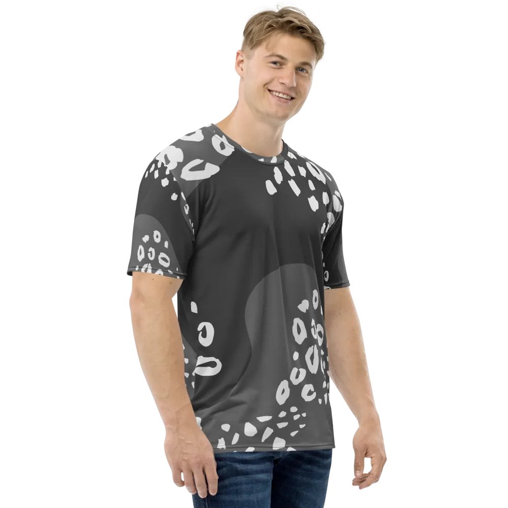 Wild Grey Leopard All-Over Tee product image (4)