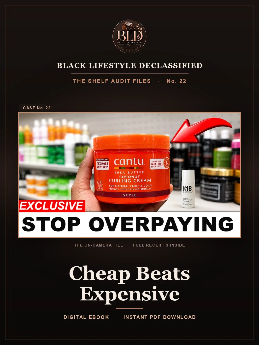 The Shelf Audit Files No. 22 — Cheap Beats Expensive product image (1)