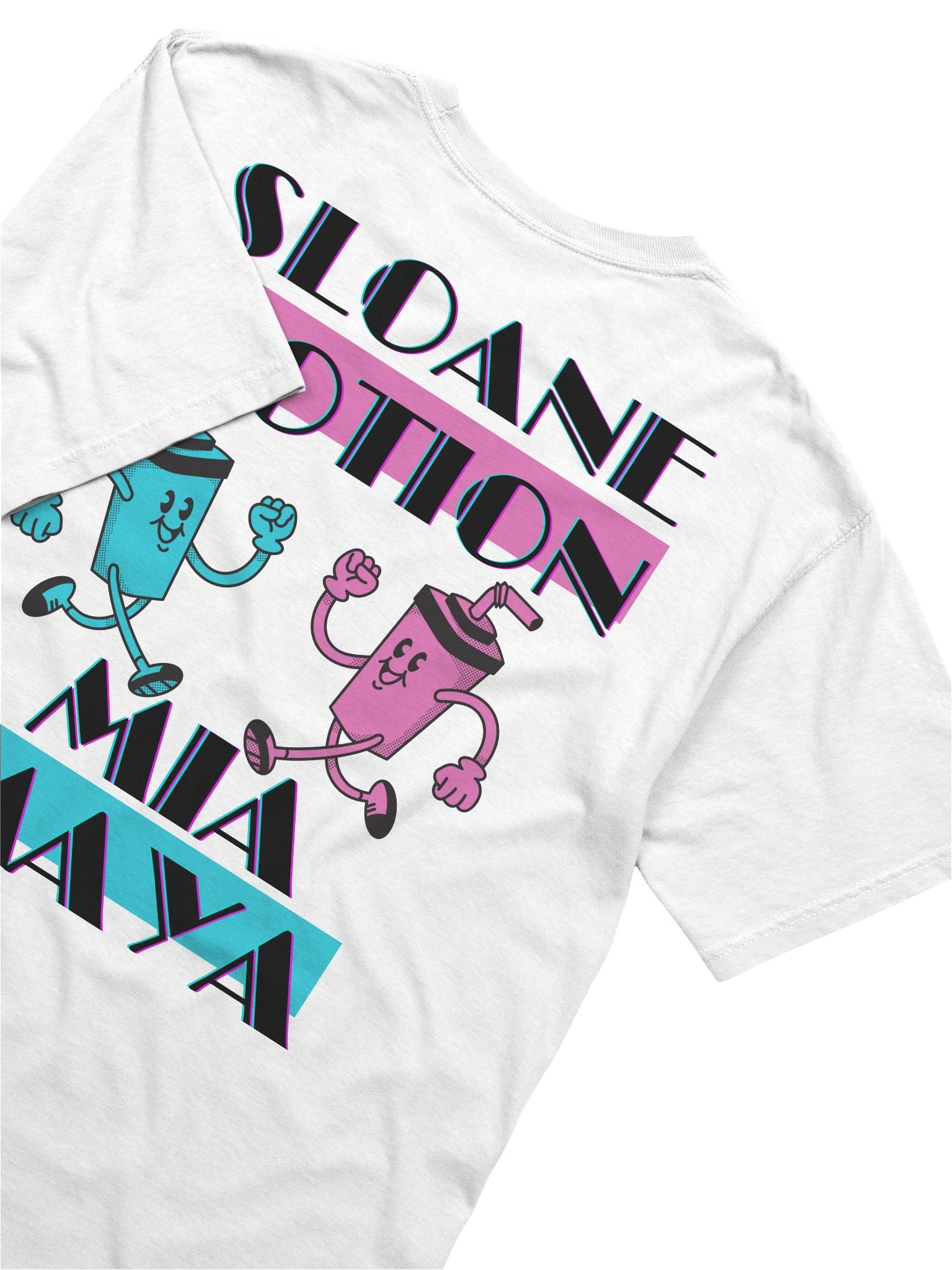 S&M Miami Vice - White T product image (6)
