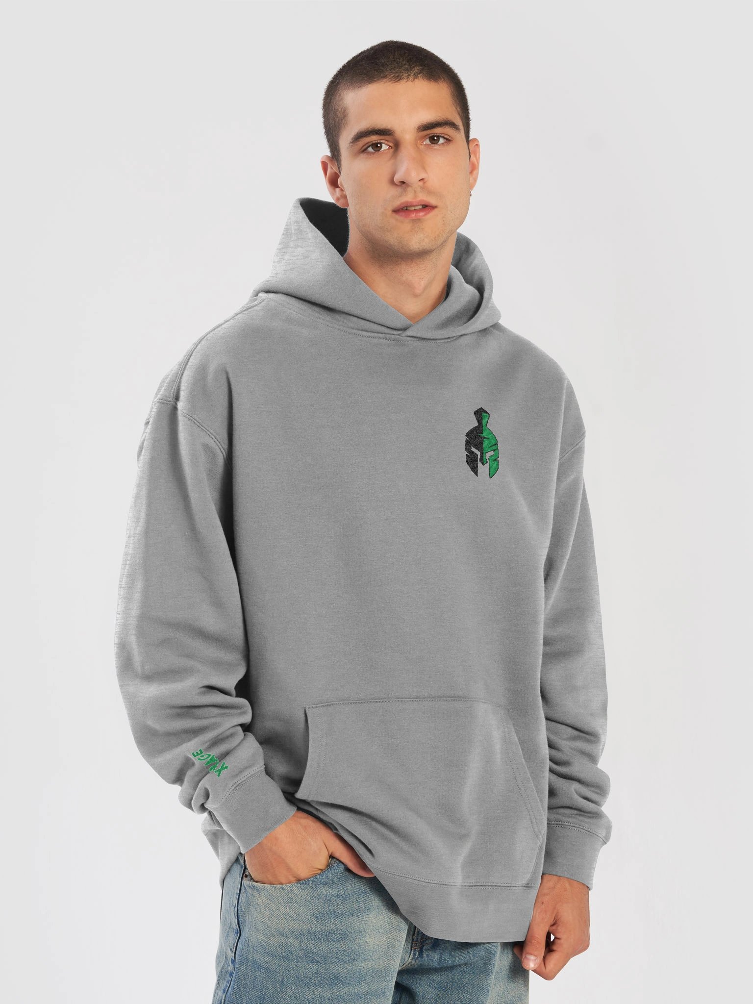 Premium Oversized Hoodie Logo Embroidered product image (6)