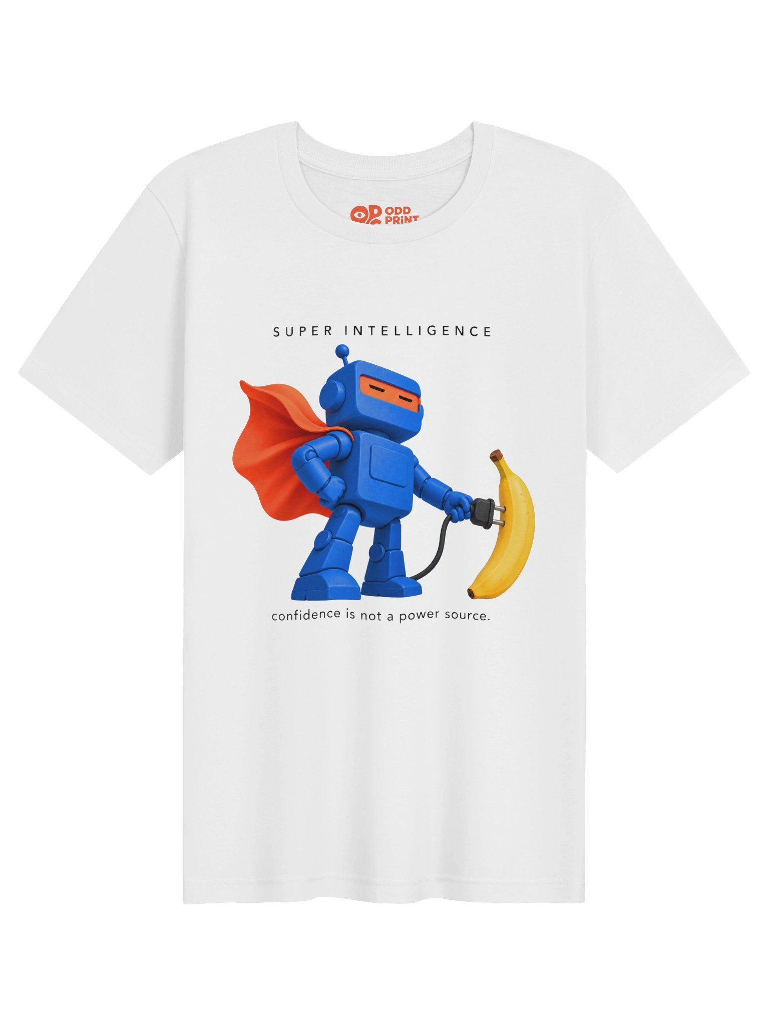 Super Intelligence T-Shirt – Trump AI Satire product image (5)