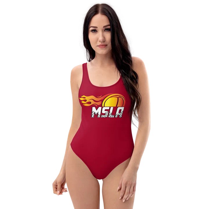 MSLA Red One-Piece Swimsuit product image (2)