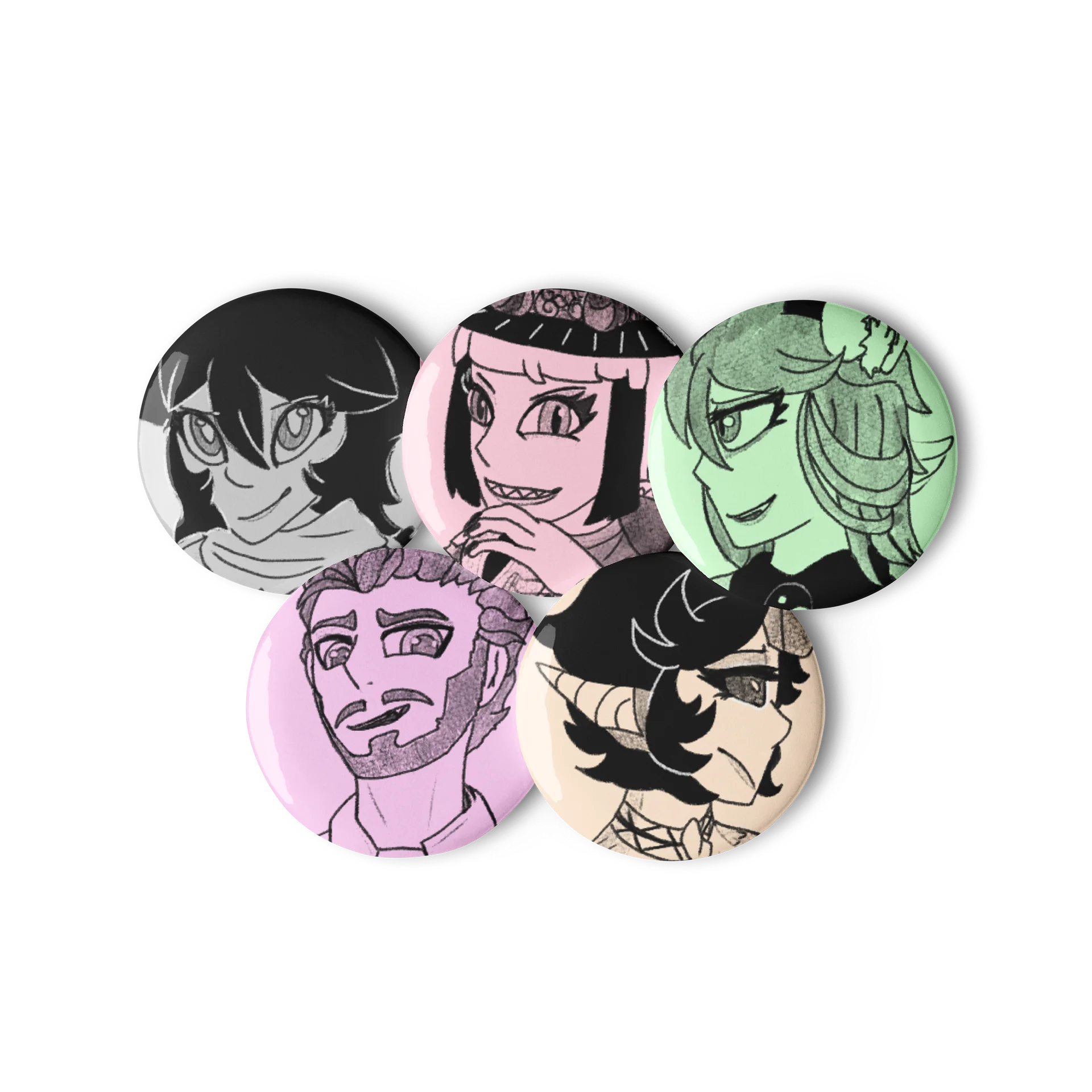 "Combat Portraits 2020" Pin Set 2 of 2 product image (2)