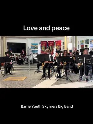 Love and Peace -Barrie Skyliners Youth Big Band #jazz #bigband #quincyjones #band #concert 