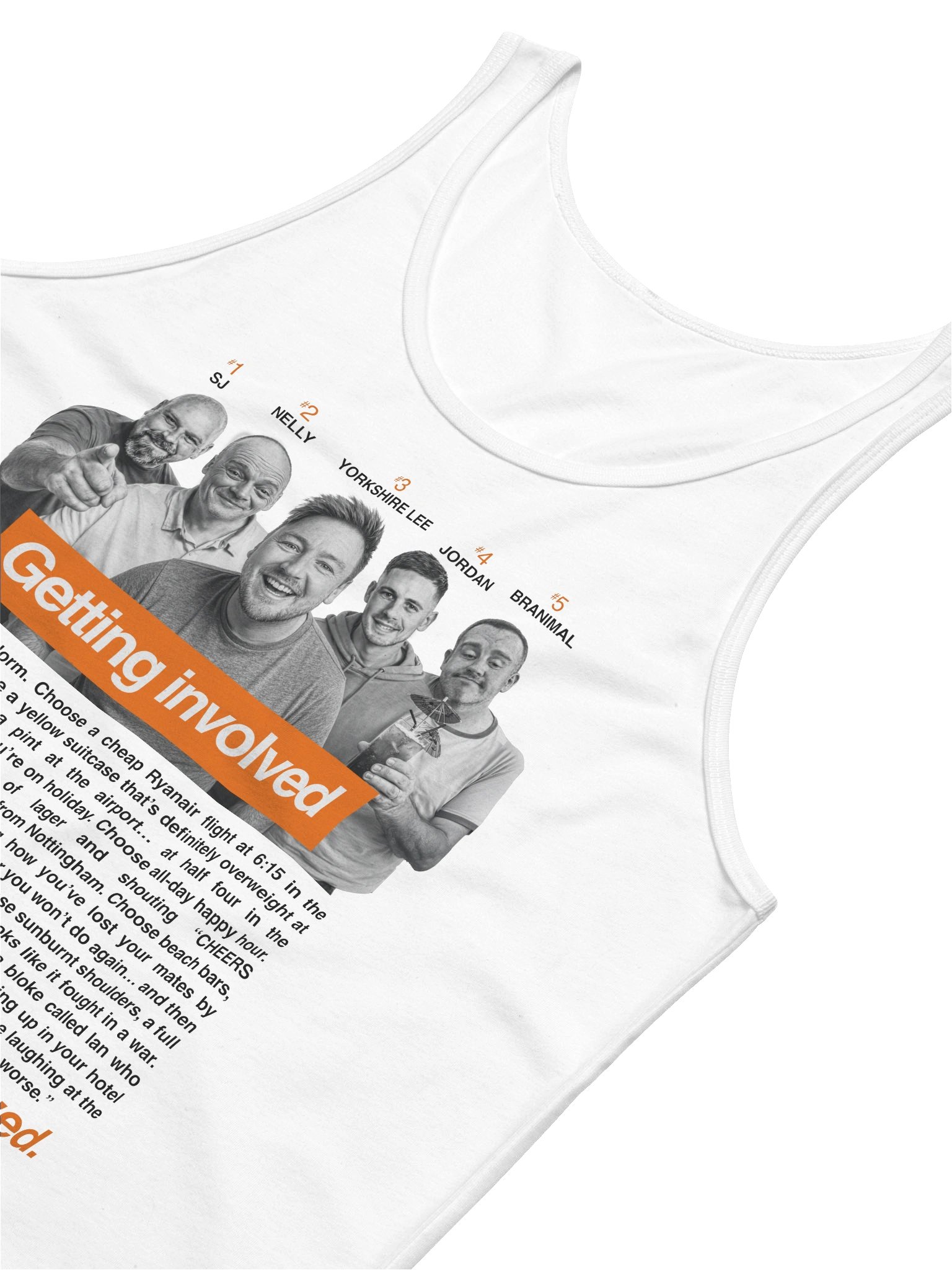 Getting Involved Classic Jersey Vest product image (3)