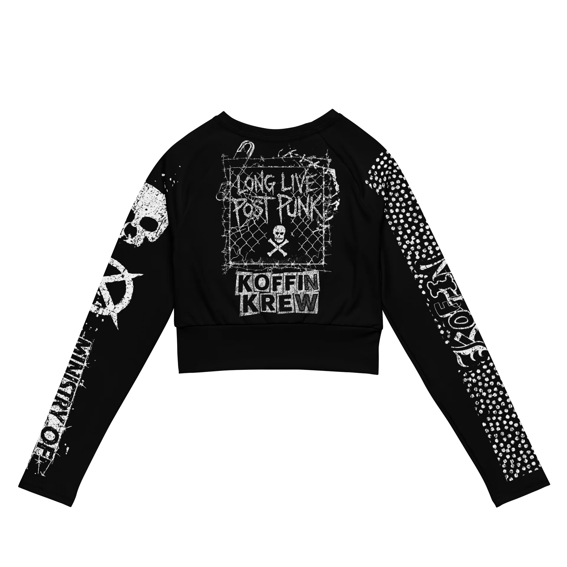 Punk Rotten L/S Crop Top product image (2)