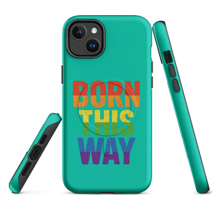 BORN THIS WAY iPhone Case product image (2)
