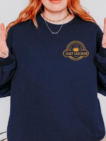 Magical Pub and Inn Vintage Cozy minimalist Fall Sweatshirt product image (2)