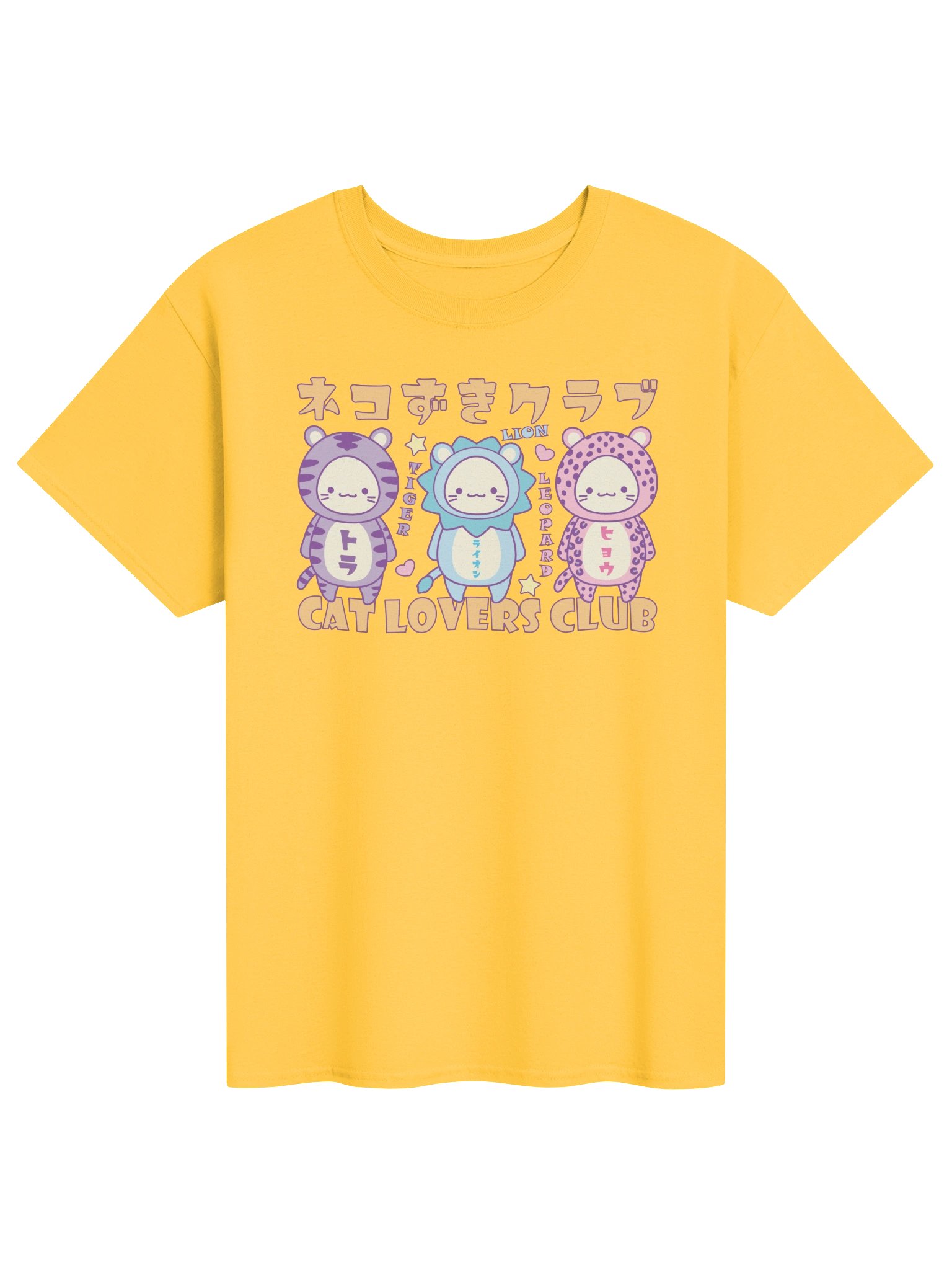 CAT LOVERS CLUB 2 - Unisex Adult Heavyweight T-shirt product image (1)