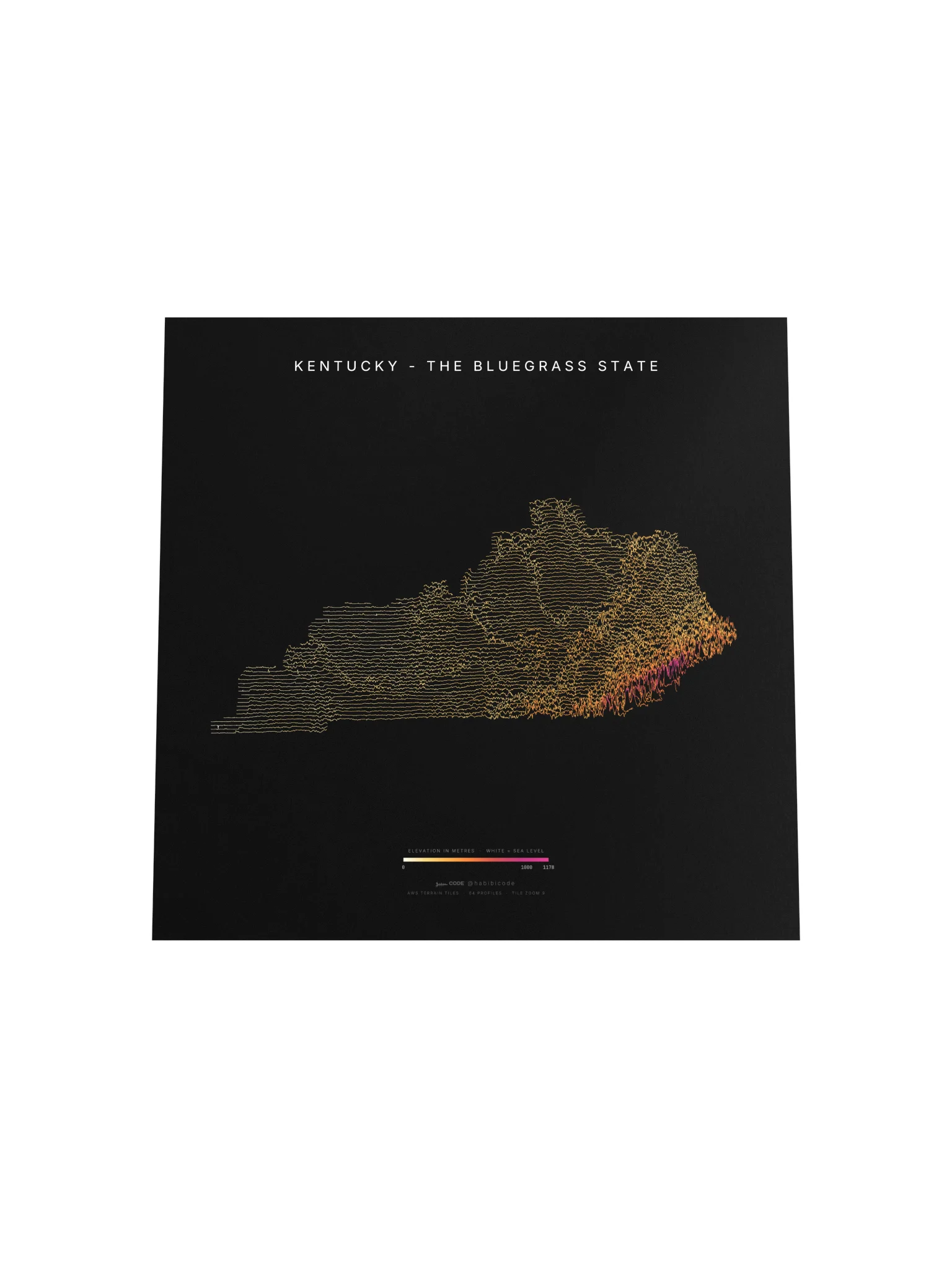 Ridgeline Poster - Kentucky product image (4)