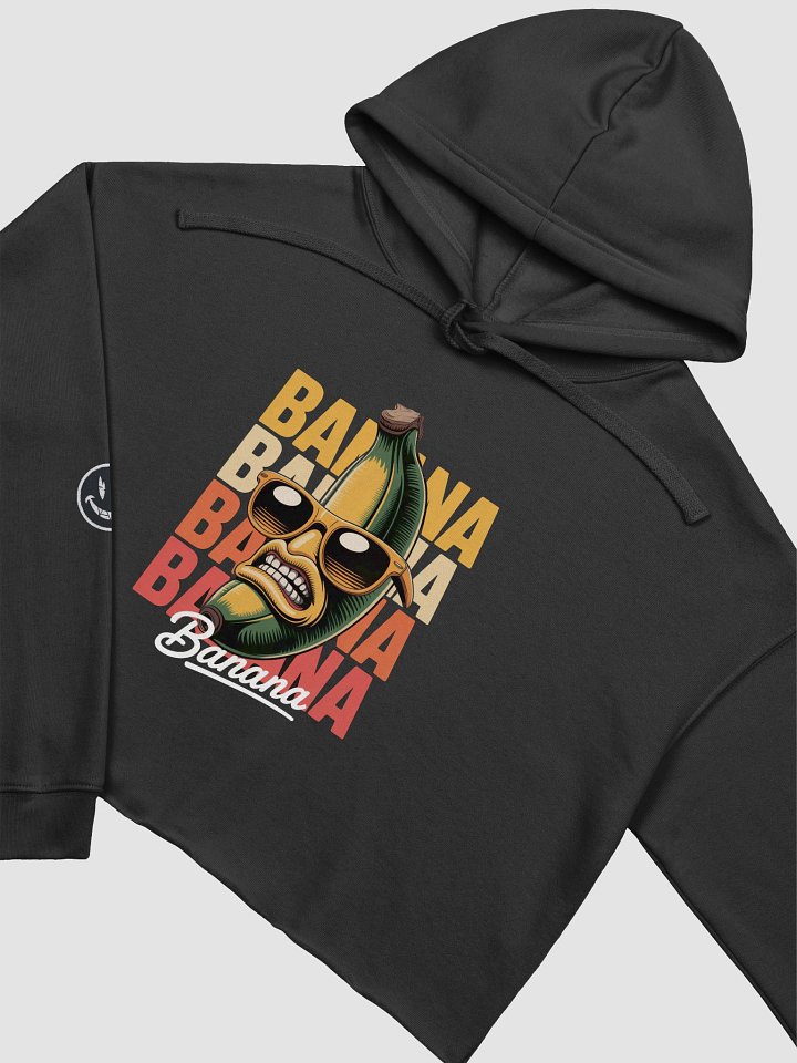 Cool Banana Vibes Crop Hoodie product image (1)