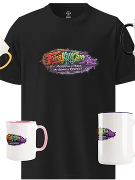 Samurai Quite Graffiti Bundle with Coffee Cup 