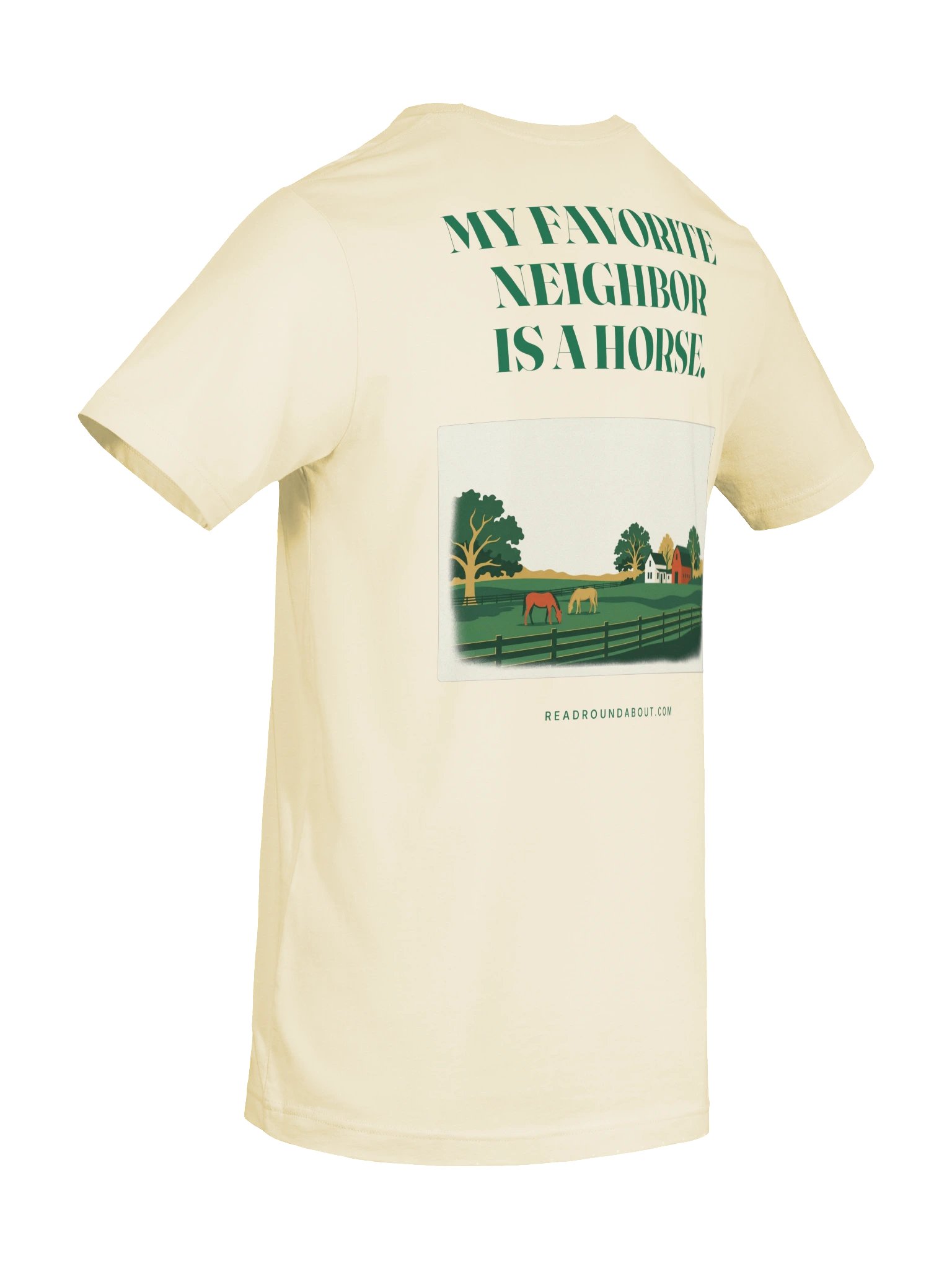 Favorite Neighbor Tee (Cream) product image (8)