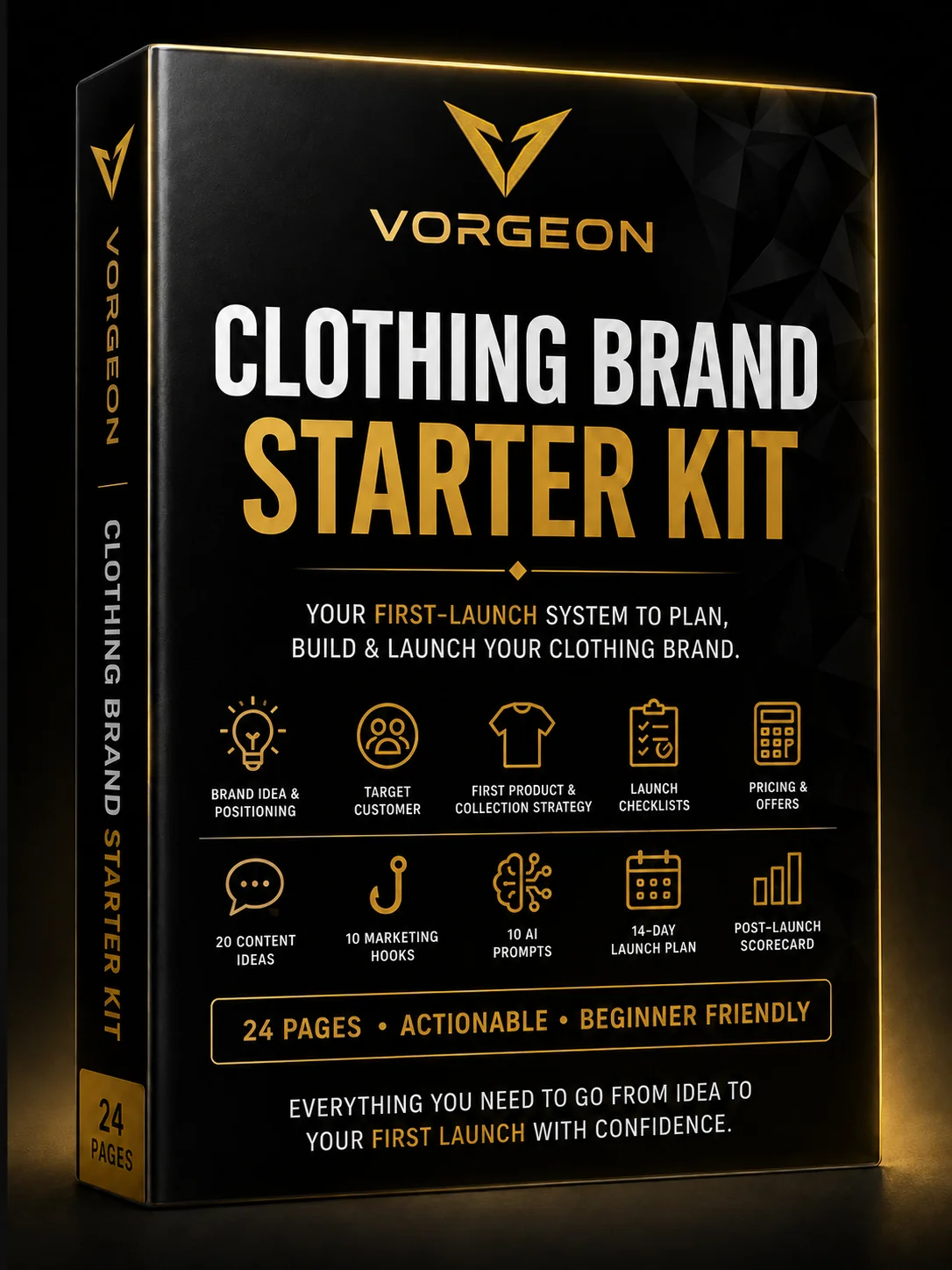 VORGEON Clothing Brand Starter Kit product image (1)