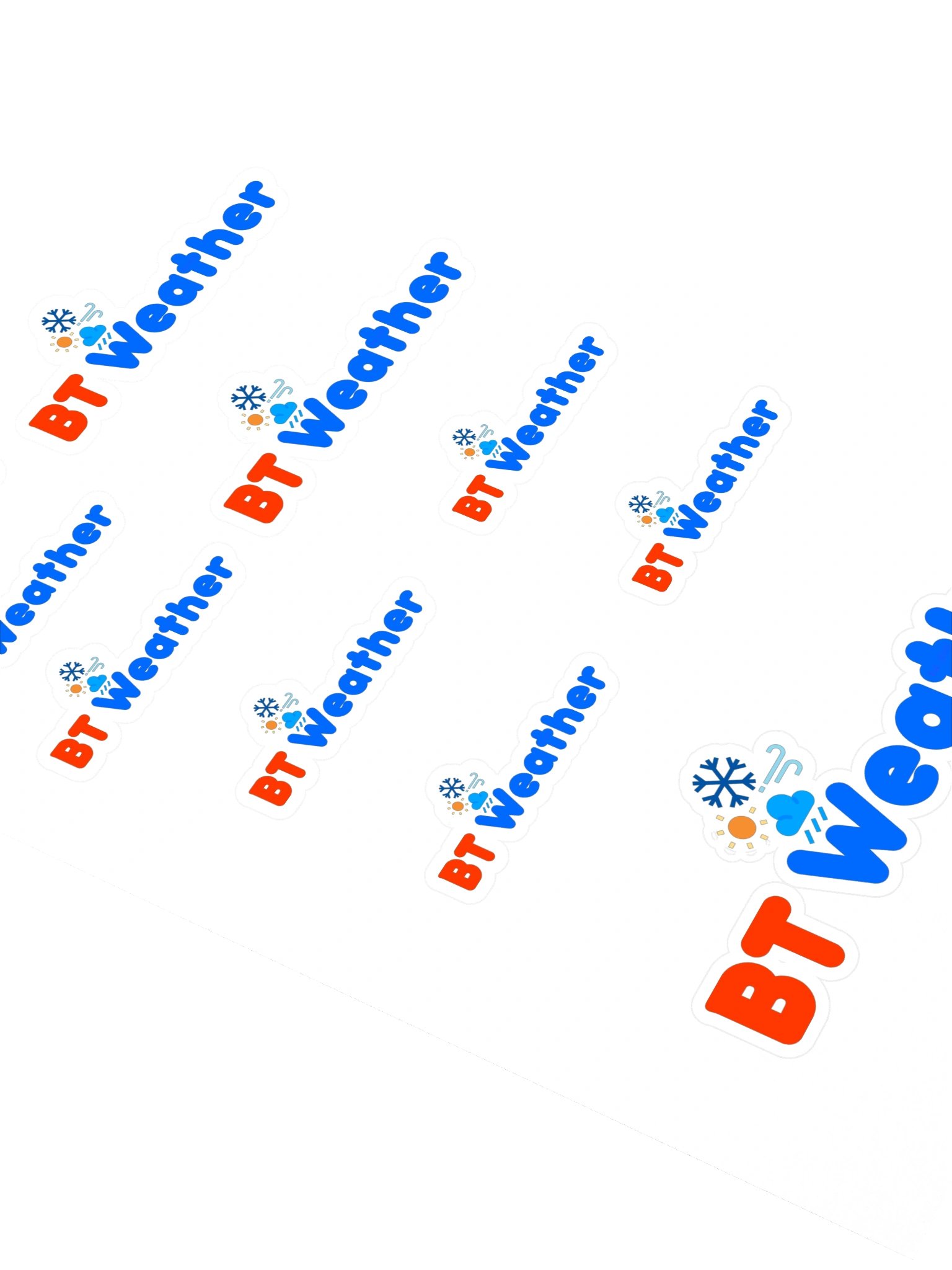 BT Weather Sticker Sheet product image (2)