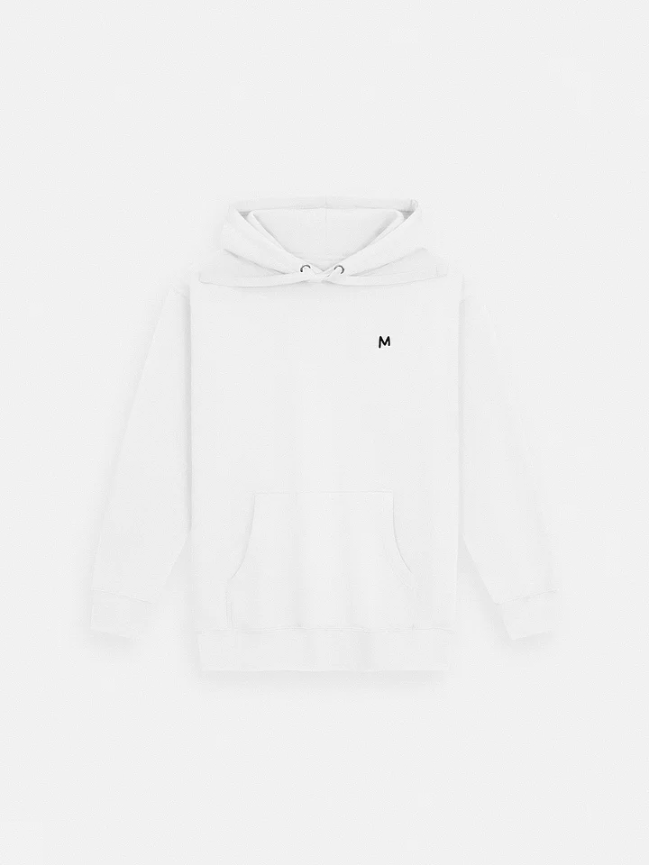 MUYE LOGO HOODIE - BLACK EMBROIDERY product image (1)