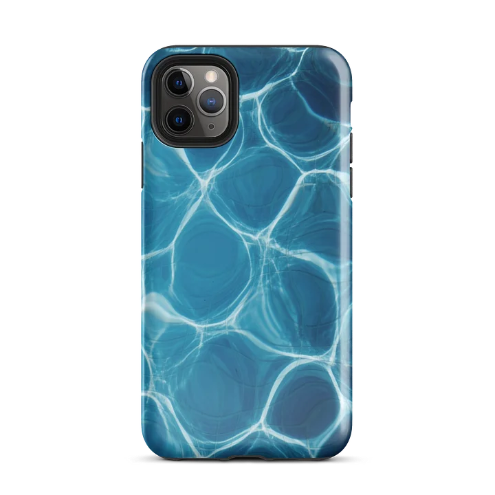 BLUE RIPPLED Iphone touch case product image (30)