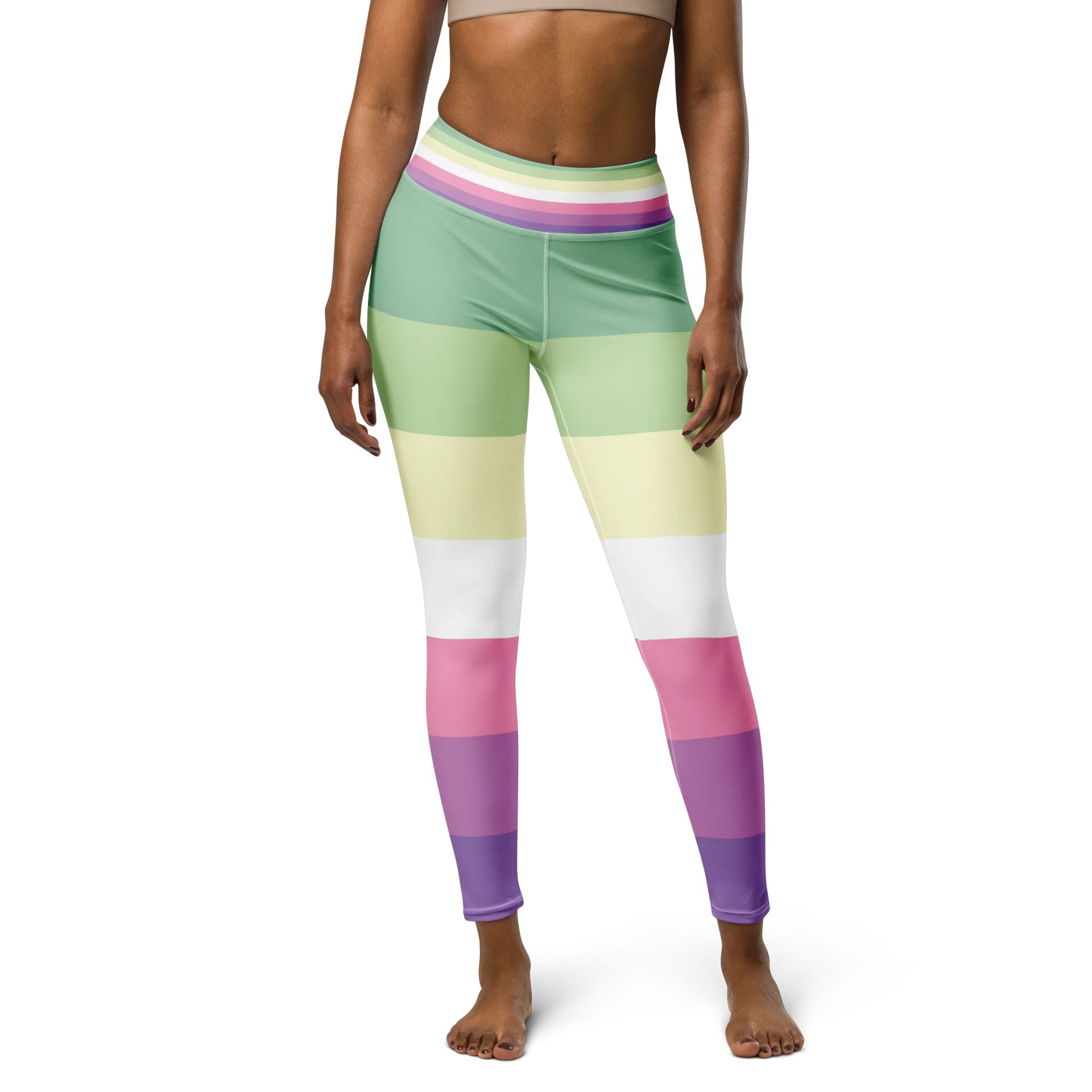 Genderfae Pride Flag Leggings product image (1)