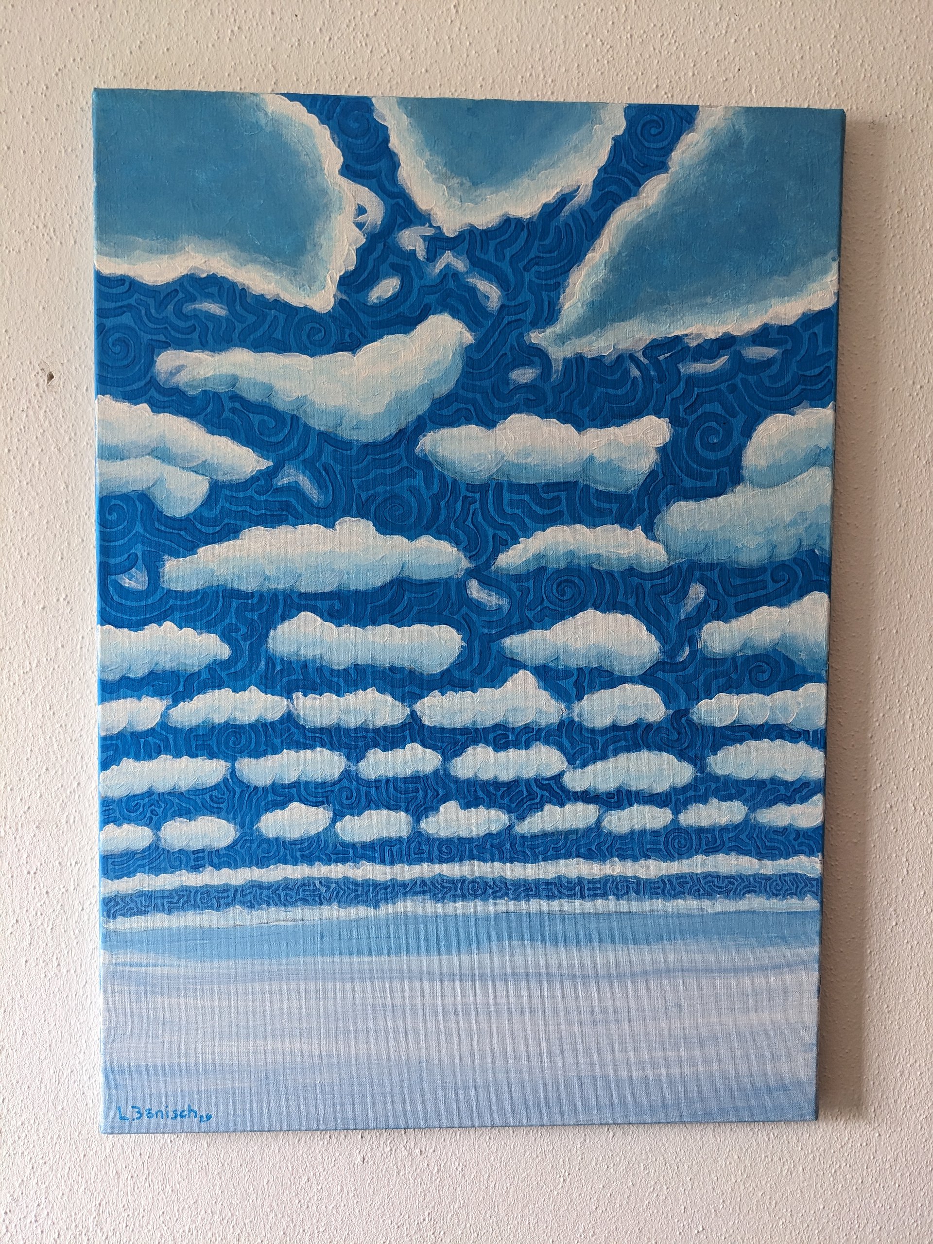 'Skyless Clouds' Painting product image (3)