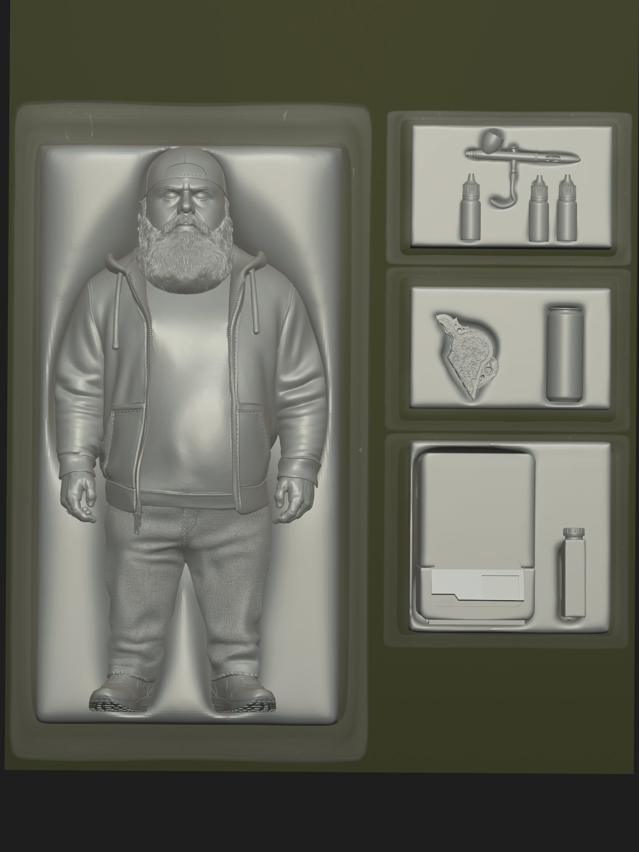 Your Dad Mini Figure - STL product image (3)