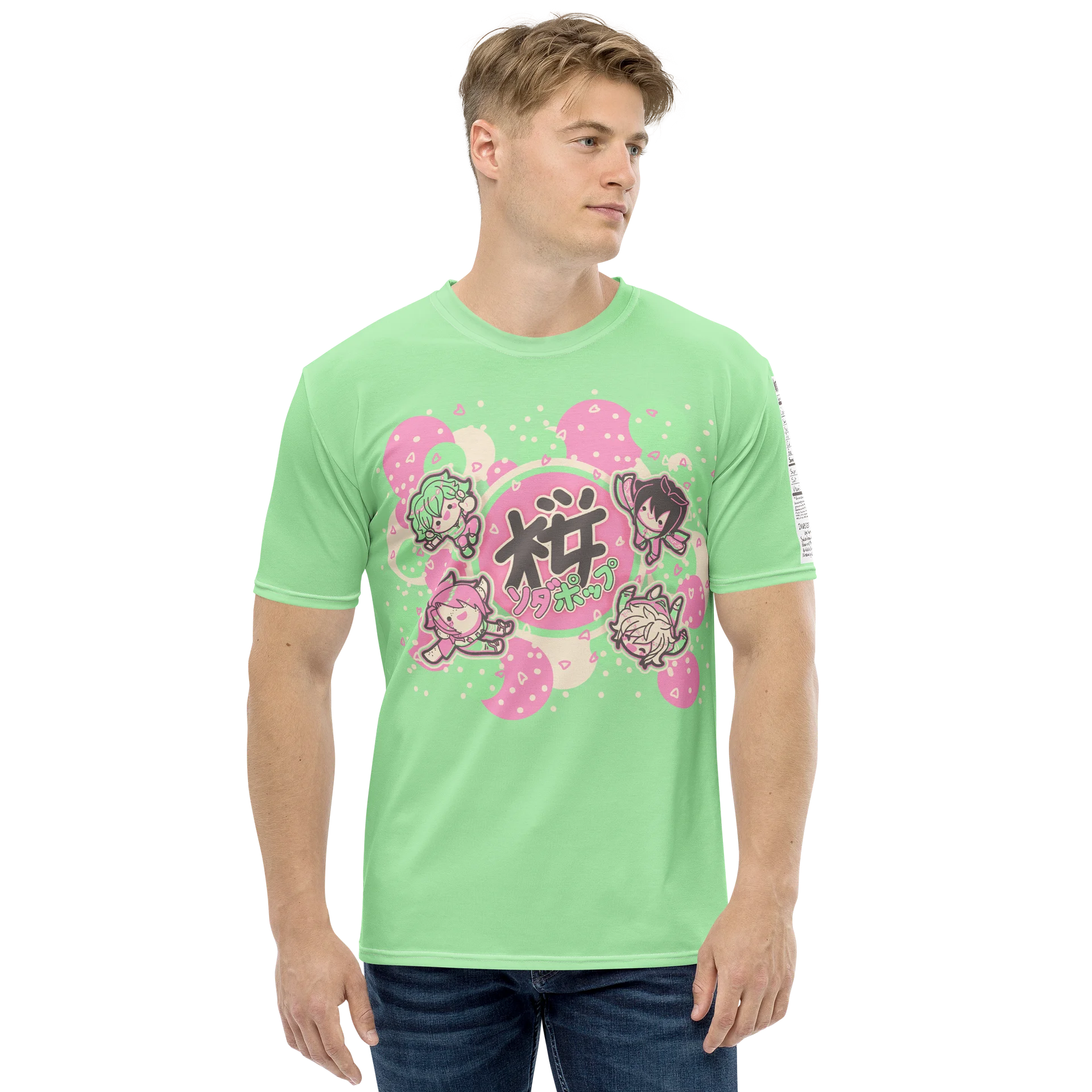 Sakura Soda Pop Shirt, in Green product image (1)