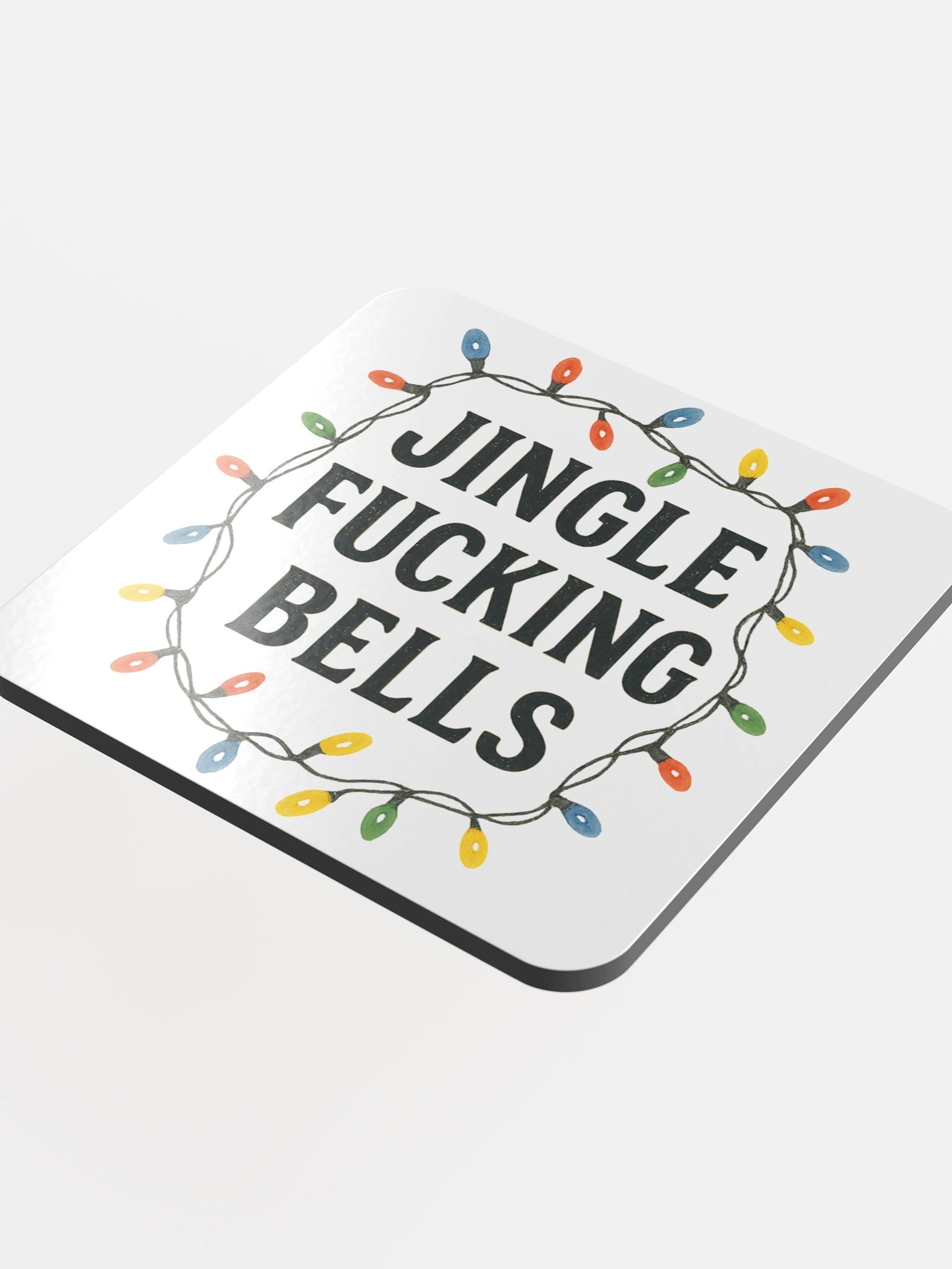JINGLE F***KING BELLS COASTER product image (4)