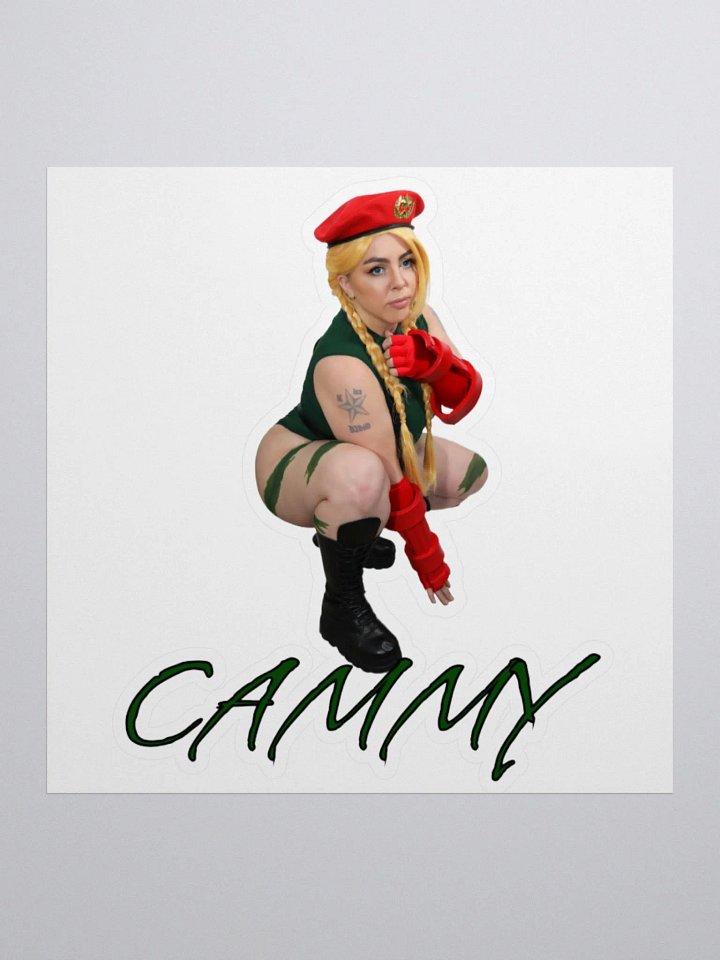 Cammy KissCut Sticker product image (1)