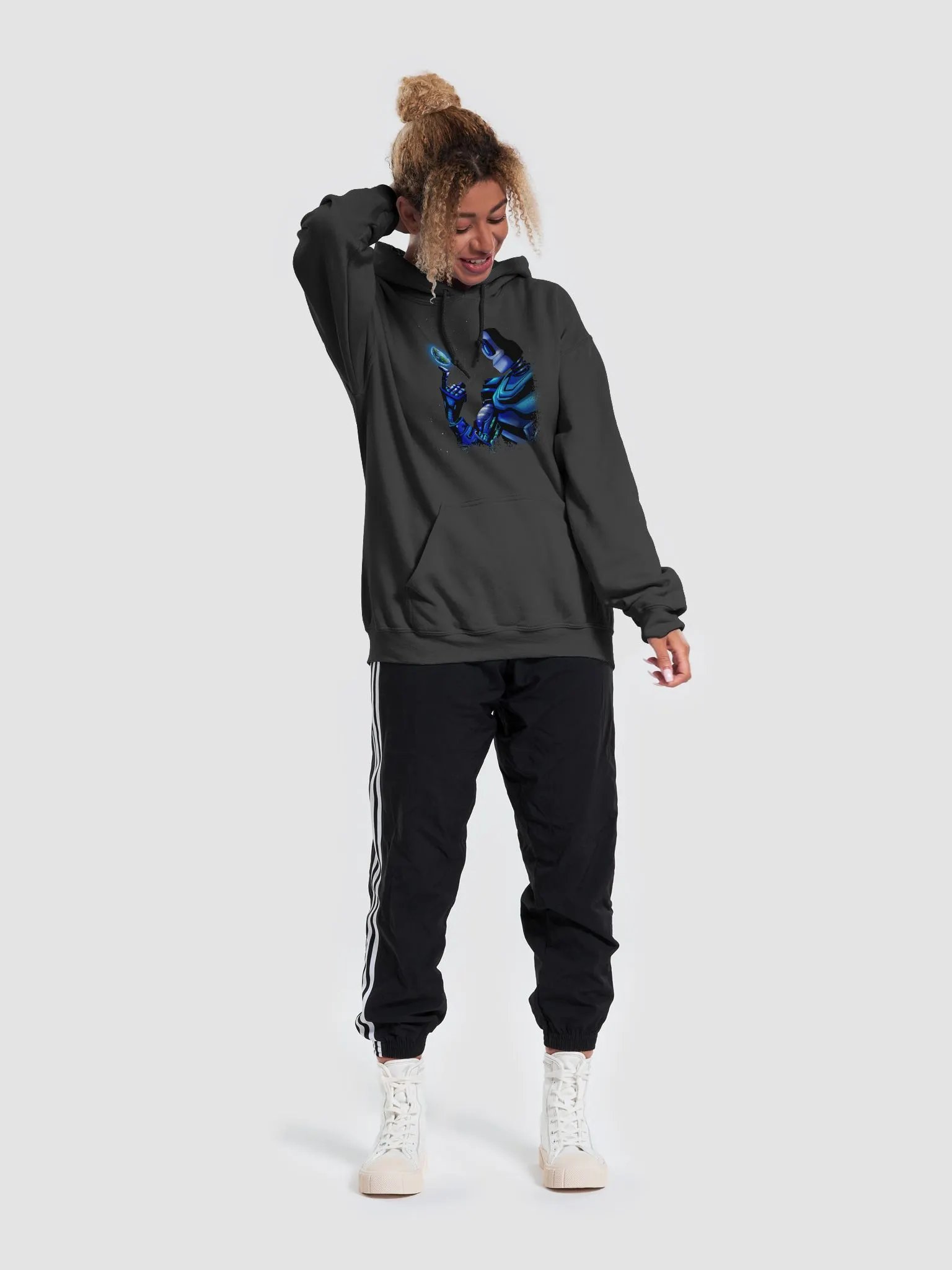 Robot Holding The World - Hoodie product image (61)