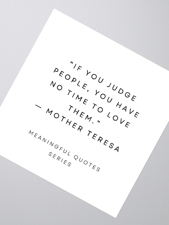 Love Without Judgment. product image (2)