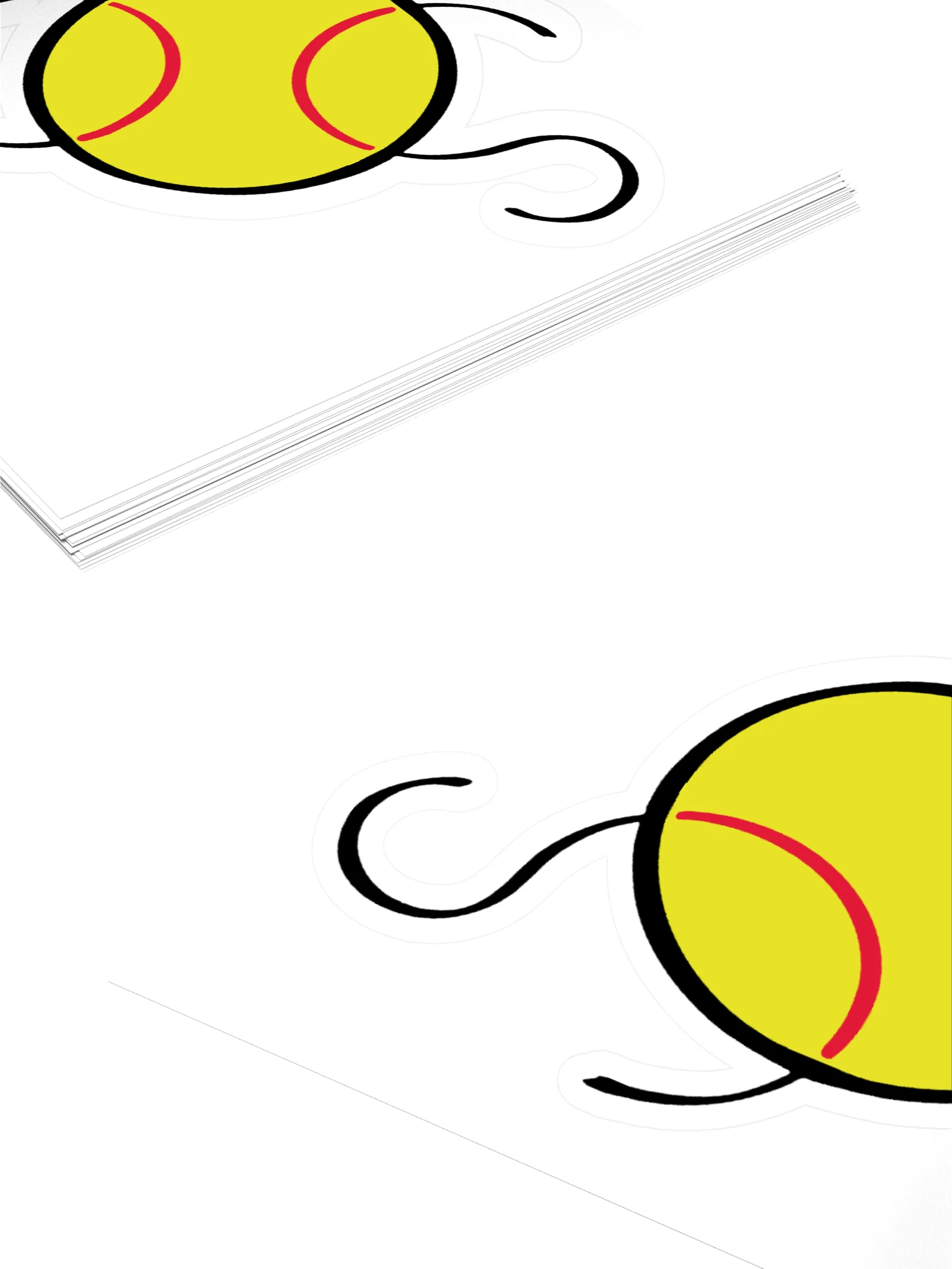 sao fauxback sticker (softball) product image (4)