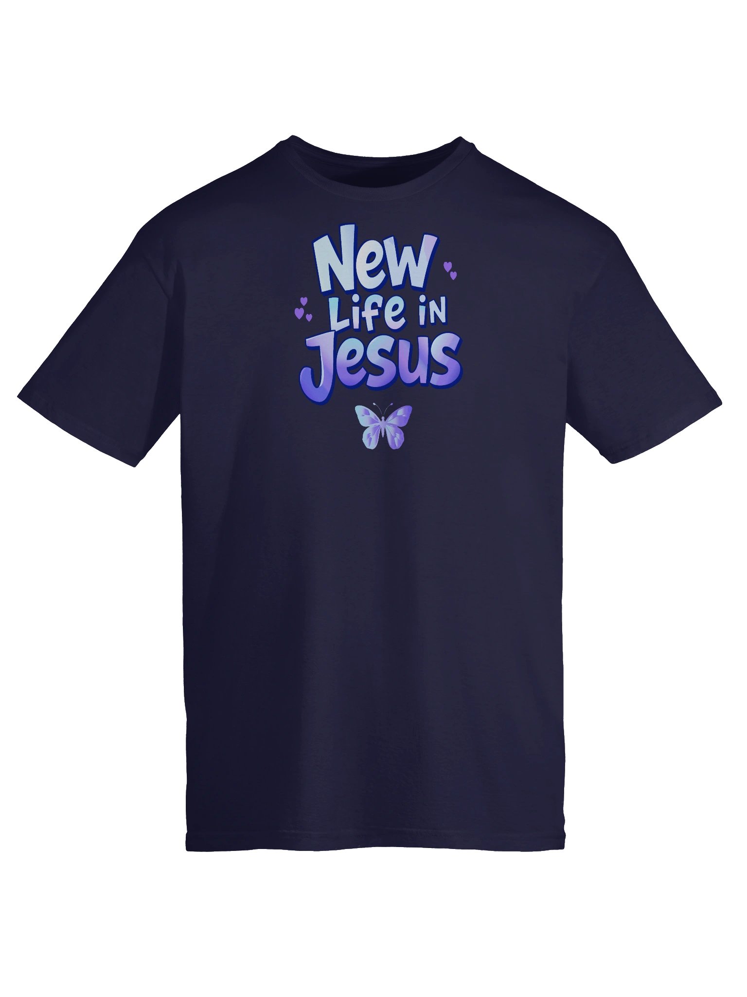 New Life in Jesus Born Again Christian T-shirt product image (8)
