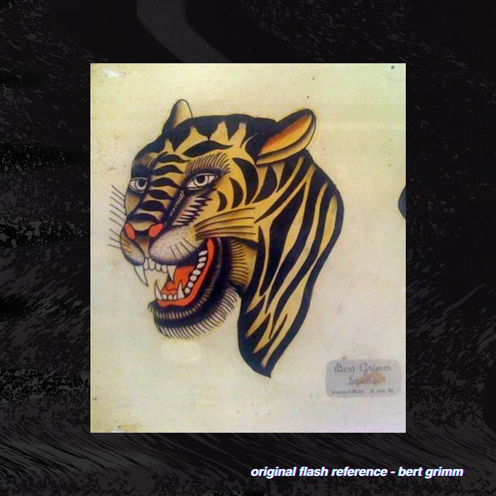 Bert Grimm Traditional Tiger Pattern product image (2)