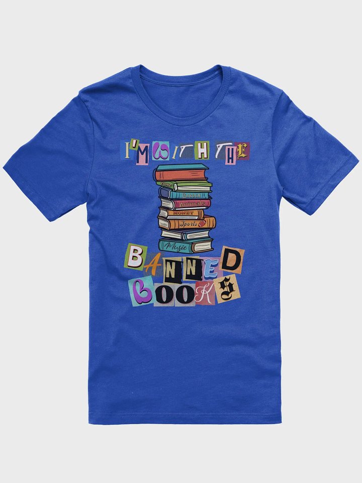 Im With The Banned Books Rebel Reader Tee product image (1)