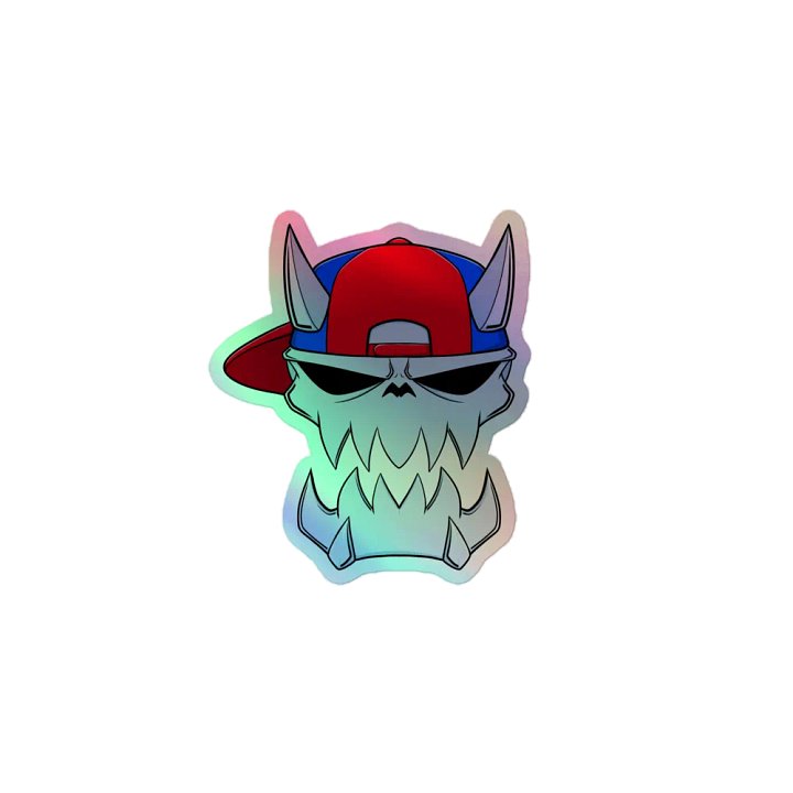 No Name CULT CLASSIC CAGE Holographic Sticker product image (1)
