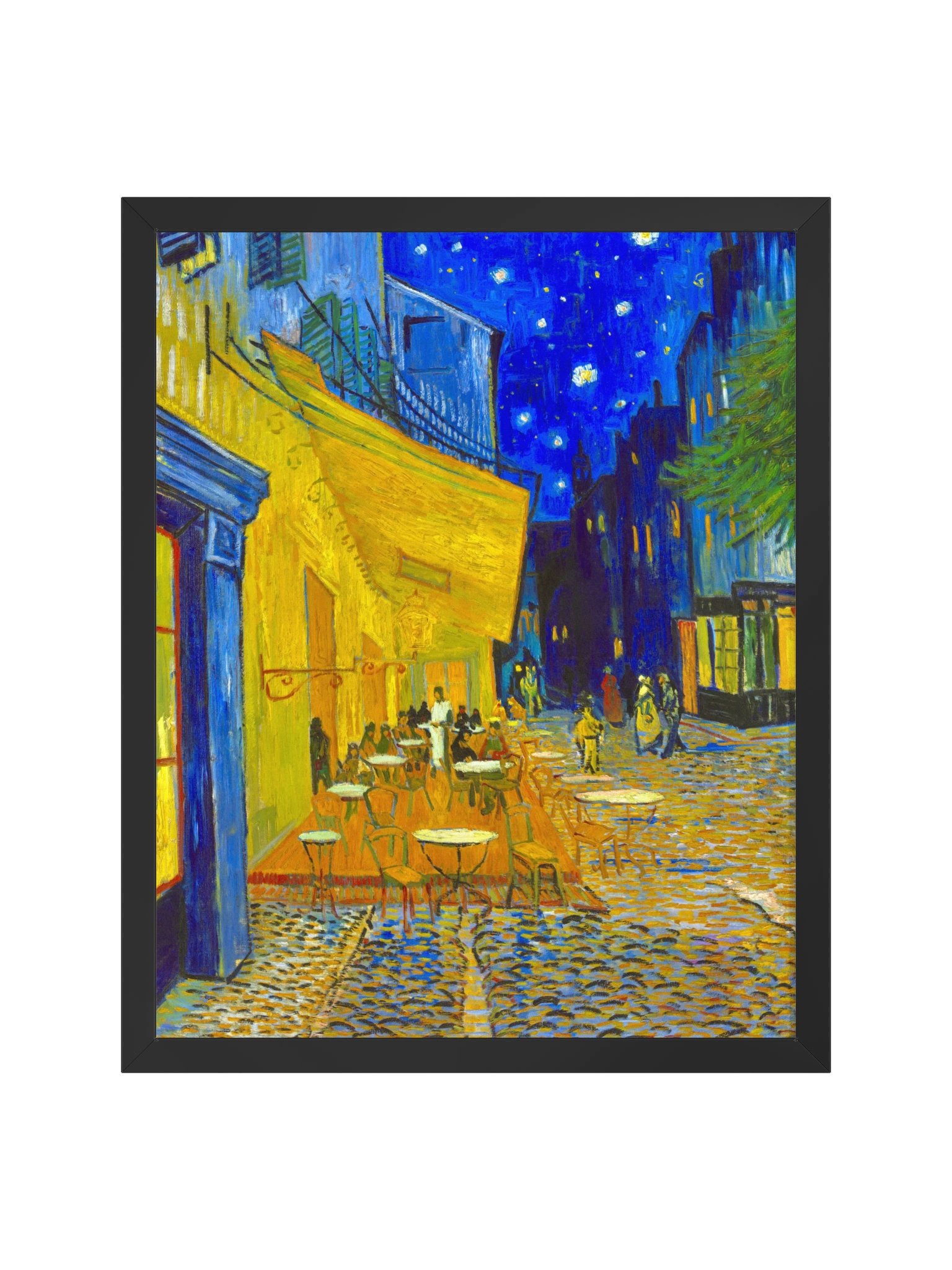 Café Terrace at Night — Large Framed Matte Poster product image (5)