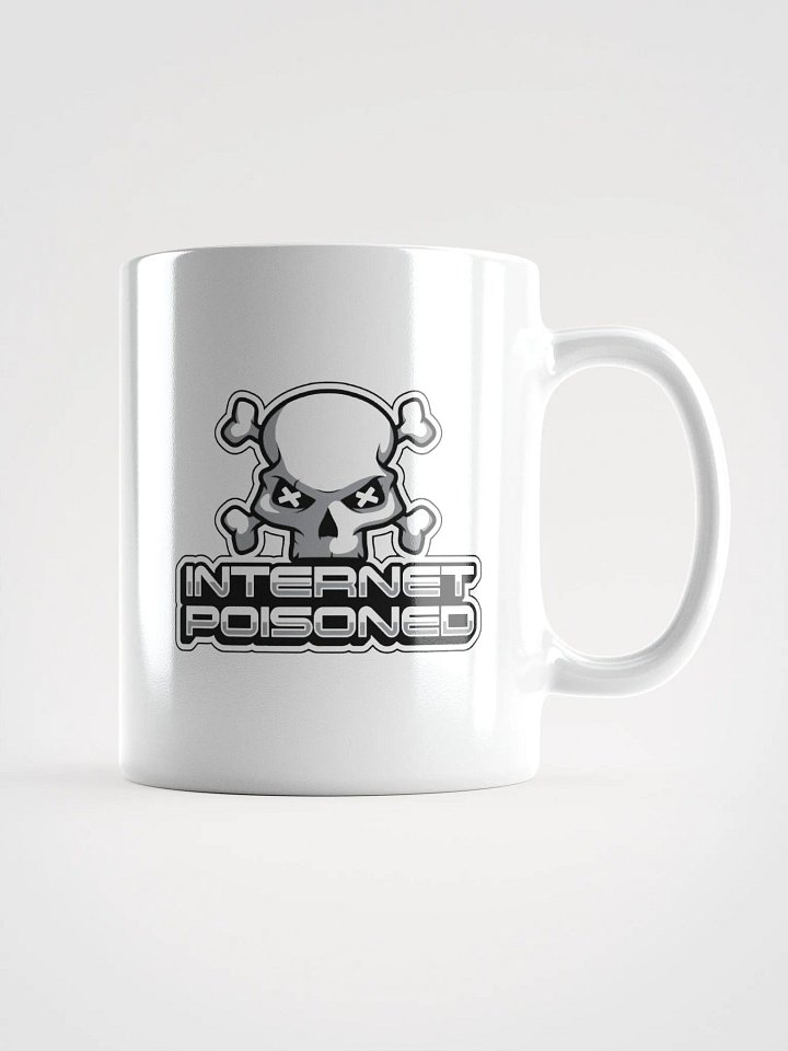 Internet Poisoned Y2K Coffee Mug – Funny Goth Meme Cup product image (1)