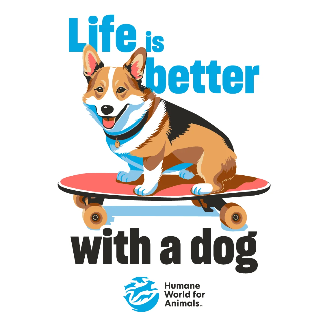 I love dogs stickers – Set of 4 product image (2)
